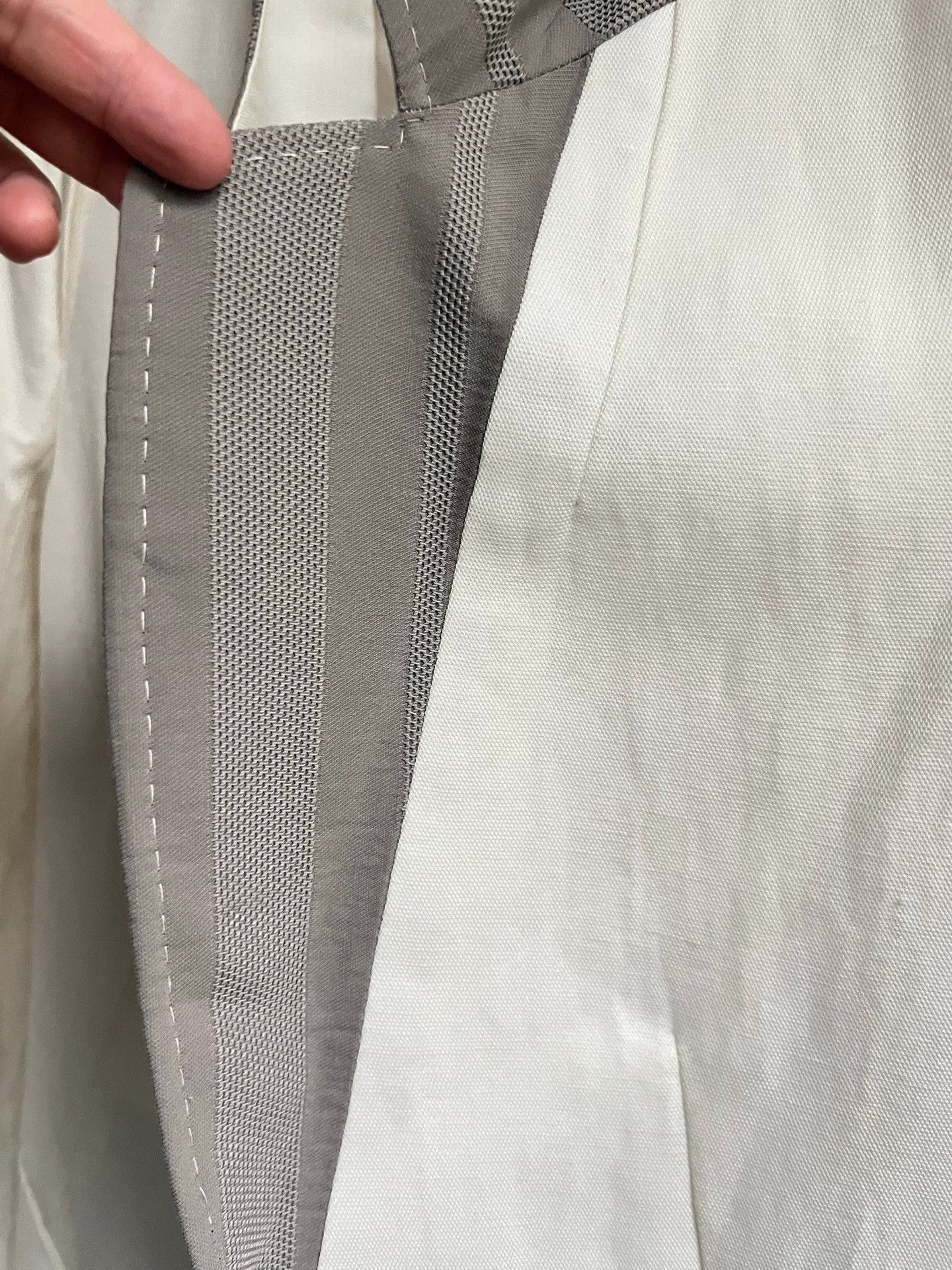 Ann Demeulemeester ANN DEMEULEMEESTER white jacket Size M / US 6-8 / IT 42-44 - 7 Thumbnail