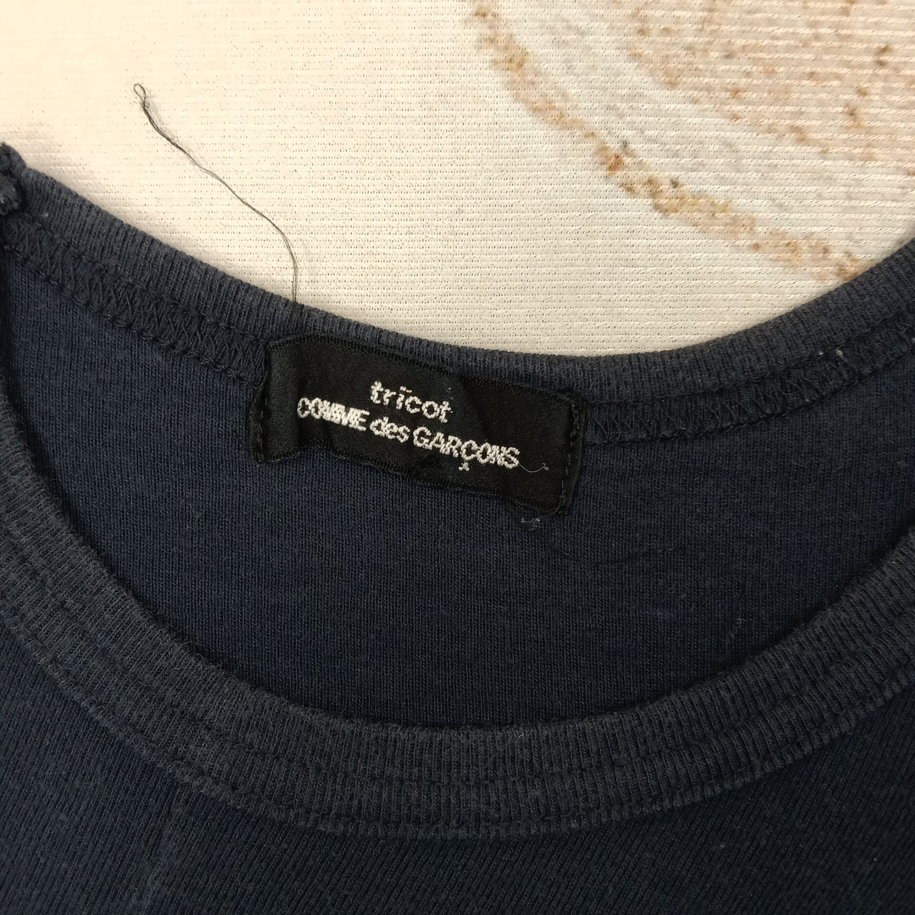 Tricot Comme des Garcons Tricot Comme Des Garcons Rare Tshirt C259N36 Size S / US 4 / IT 40 - 4 Thumbnail