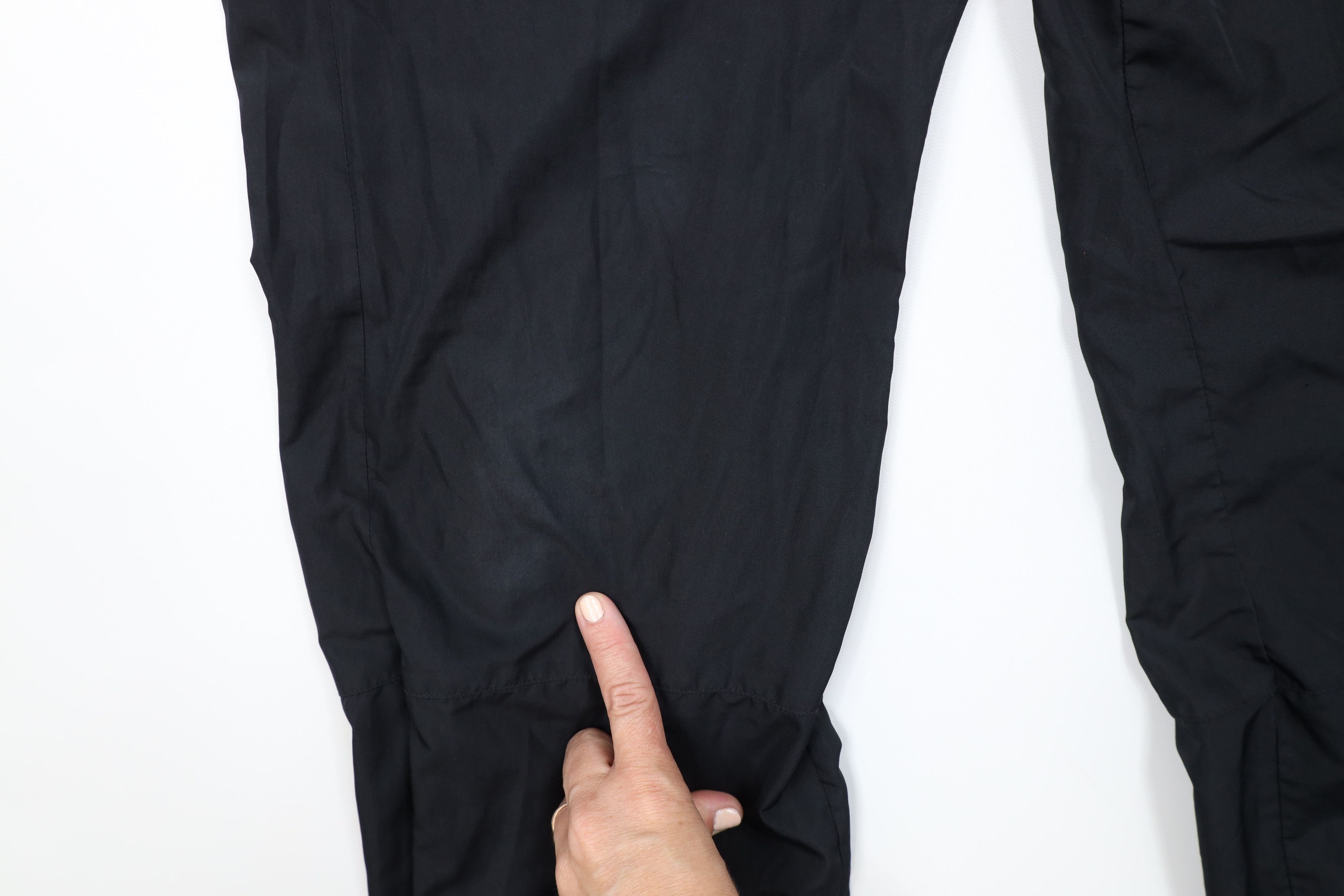 J.Crew Vintage 90s J Crew Gym Wide Leg Windbreaker Pants Black Size US 32 / EU 48 - 7 Thumbnail