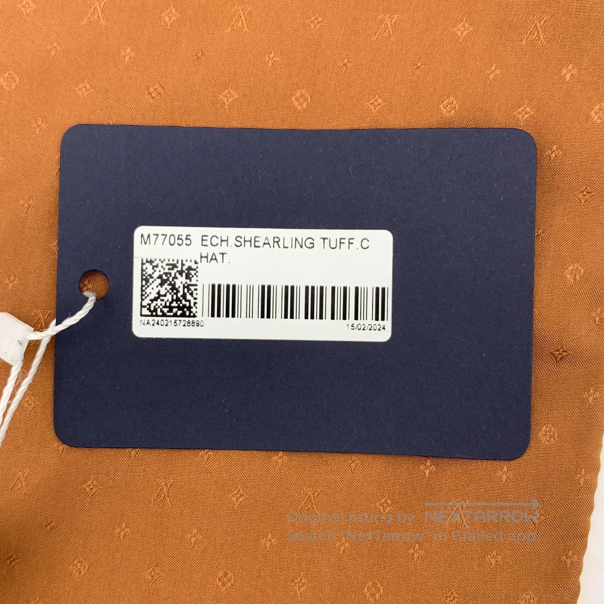 Louis Vuitton Louis Vuitton Beige Logo Monogrammed Fleece Scarf| Size ONE SIZE - 9 Thumbnail