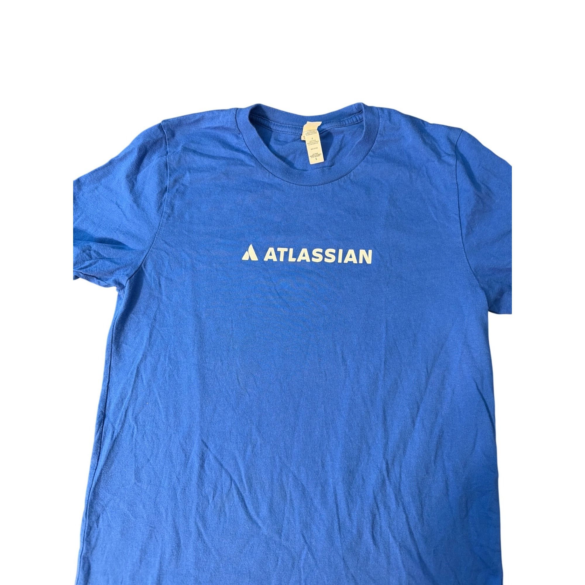 Other Atlassian Logo Blue Bella Canvas T Shirt Front Spellout Shor Size US S / EU 44-46 / 1 - 3 Thumbnail