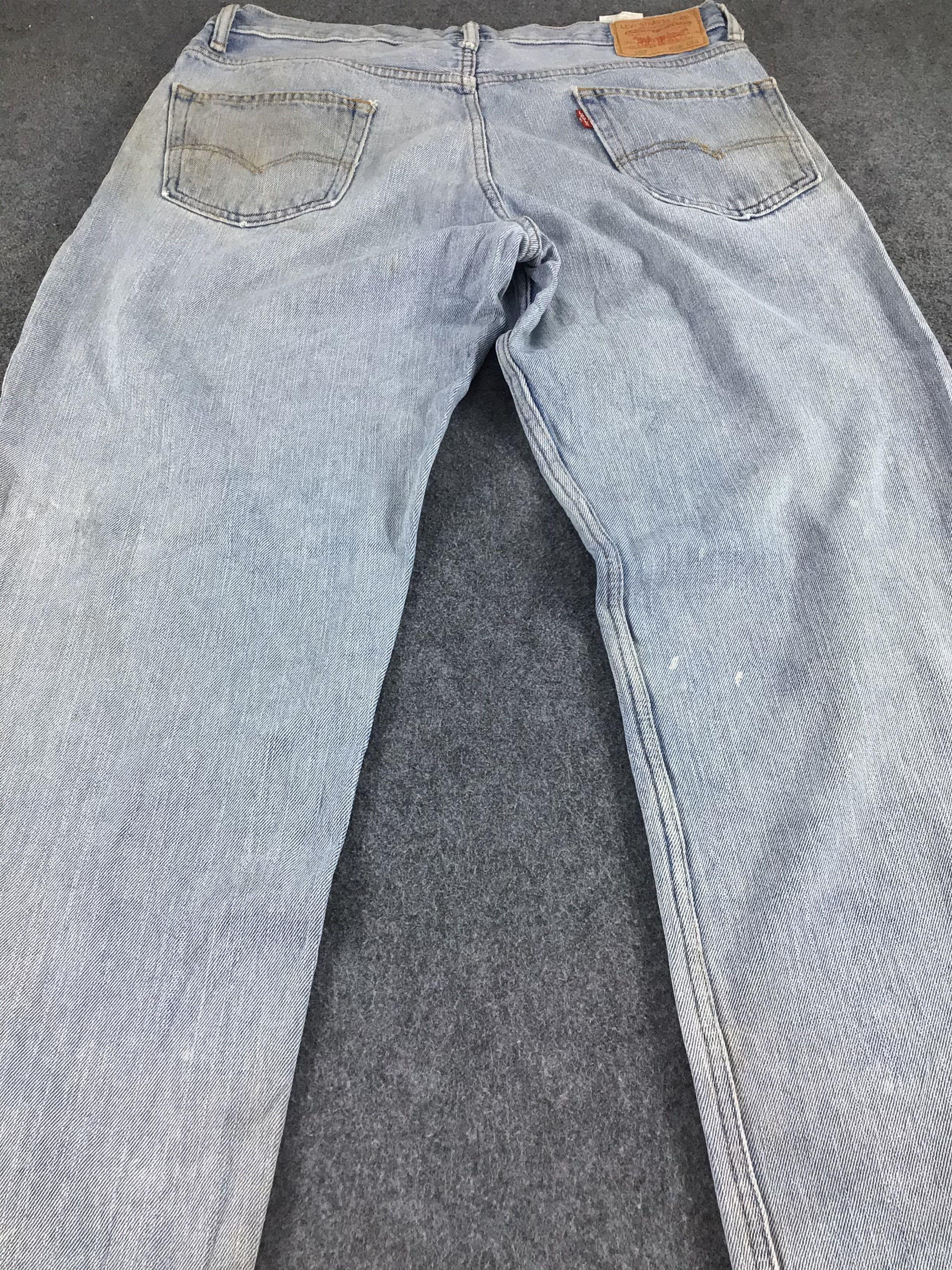 Levi's Vintage Levis 550 Jeans Dirty Faded Blue Denim -J543 Size US 36 / EU 52 - 4 Thumbnail