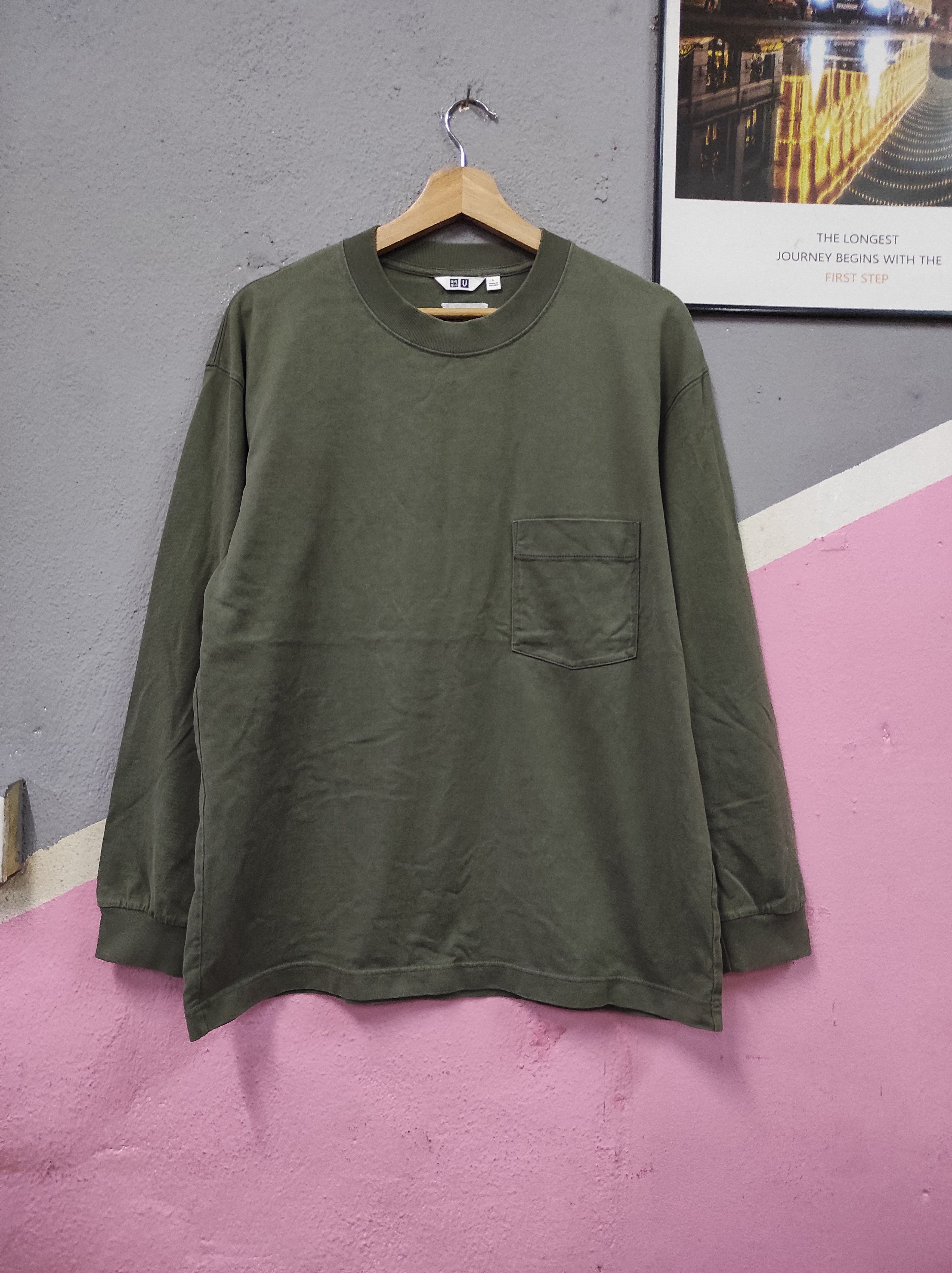 Christophe Lemaire × Uniqlo UNIQLO X LEMAIRE LONGSLEEVE T-SHIRT Size US L / EU 52-54 / 3 - 1 Thumbnail
