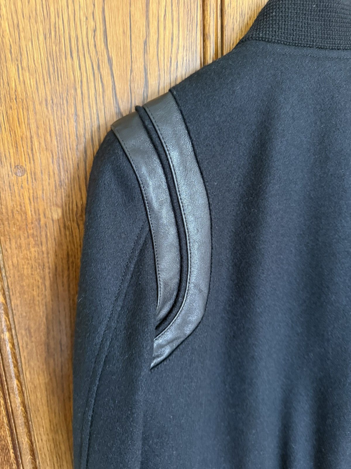 Saint Laurent Paris $3k 🤑Saint Laurent classic black teddy leather wool FR36 S Size XS / US 0-2 / IT 36-38 - 11 Thumbnail