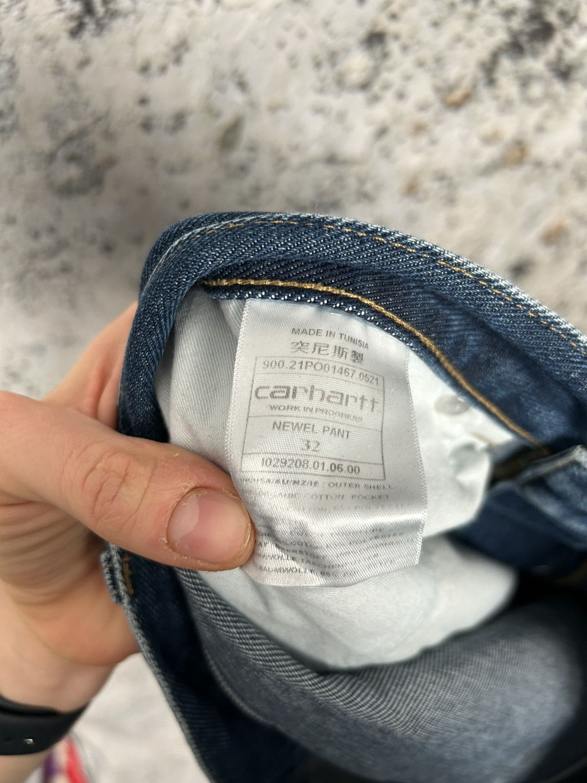 Carhartt Wip Carhartt WiP Newel Pants Streetwear Skate Rap Denim Jeans Size US 32 / EU 48 - 5 Thumbnail
