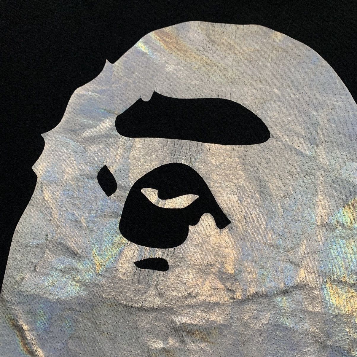 Bape Bape Medium Big Ape Head Black Tee A Bathing Ape Size US M / EU 48-50 / 2 - 4 Thumbnail