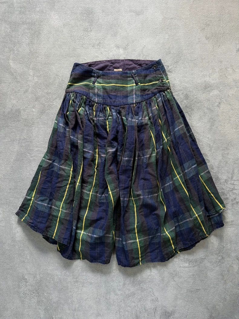 Kapital Unique Kapital Wide-Leg Skirt Pants - dmc Size 22" - 1 Thumbnail