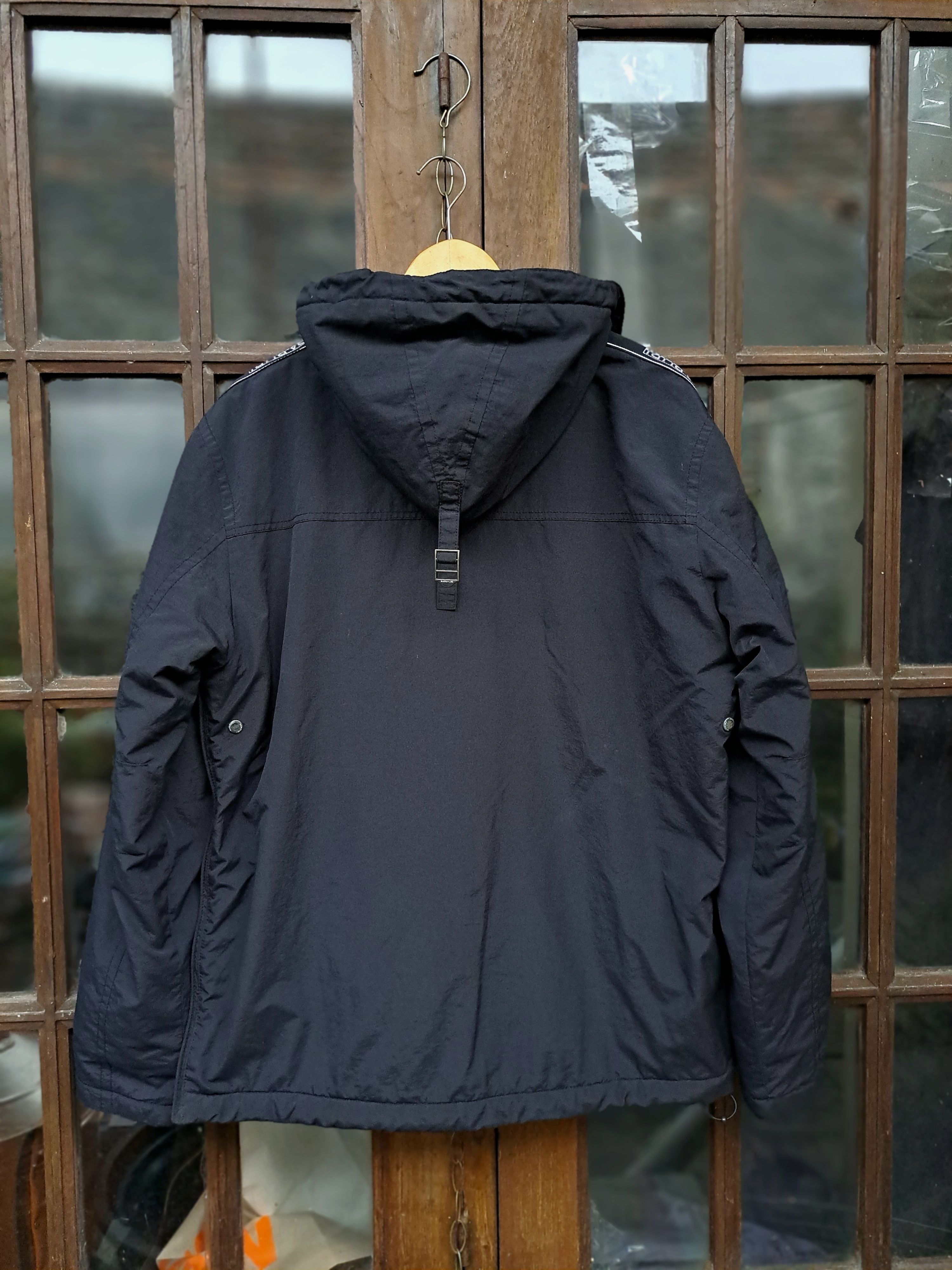 Napapijri NAPAPIJRI Rainforest Tape Jacket Anorak Fleece Lining Mens L Size US L / EU 52-54 / 3 - 6 Thumbnail