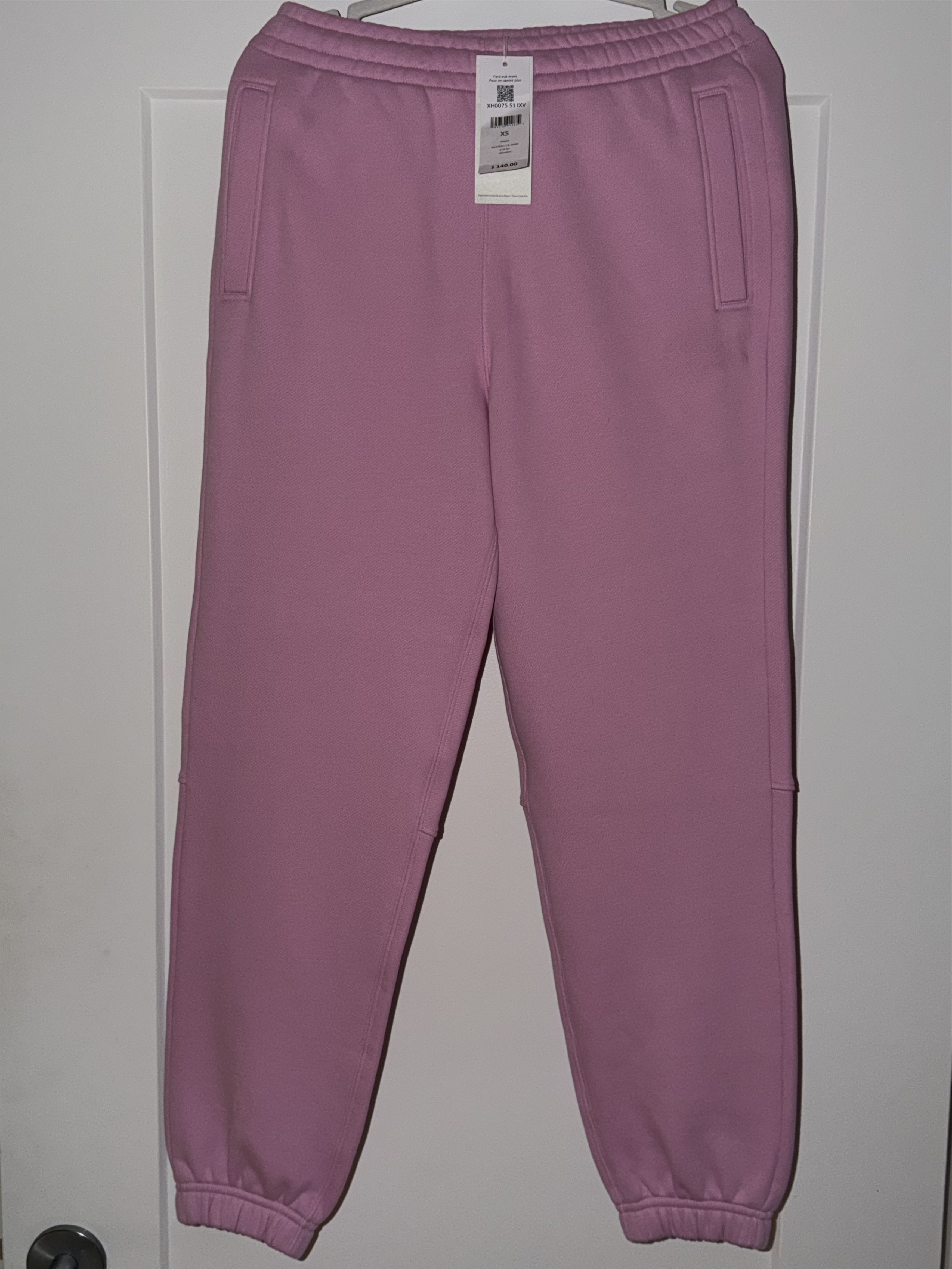 Lacoste Unisex Organic Cotton Fleece Sweatpants Size XS (Fits 31-33) Size US 32 / EU 48 - 1 Thumbnail