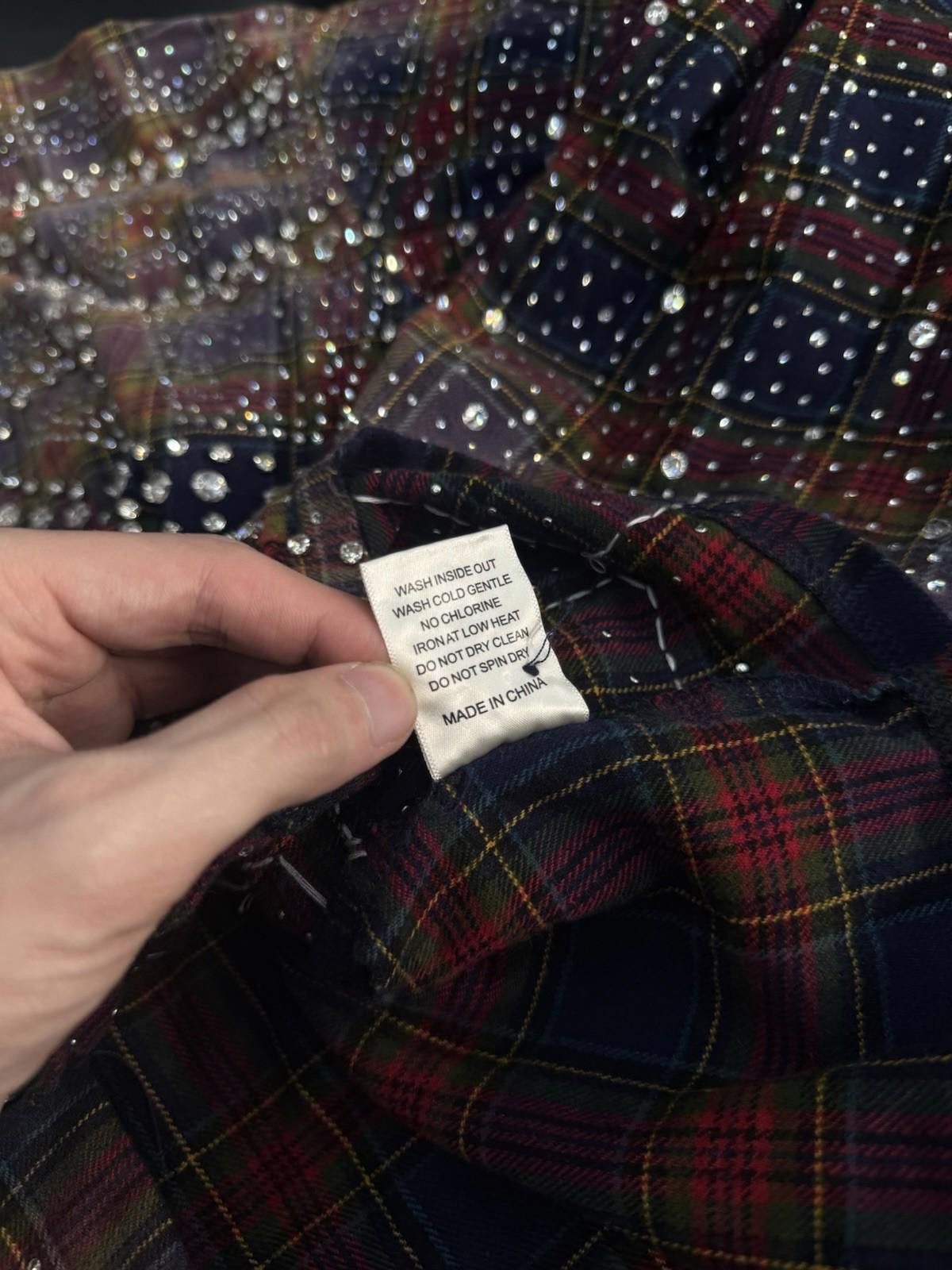 Vale Valley Dreams Full Crystal Stone Flannel Size (S) New Size US S / EU 44-46 / 1 - 10 Thumbnail