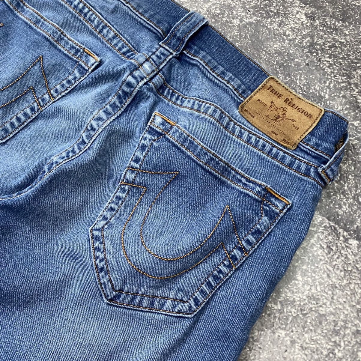 True Religion × Vintage Vintage True Religion Big Logo y2k opium hype denim jeans Size US 31 - 3 Thumbnail