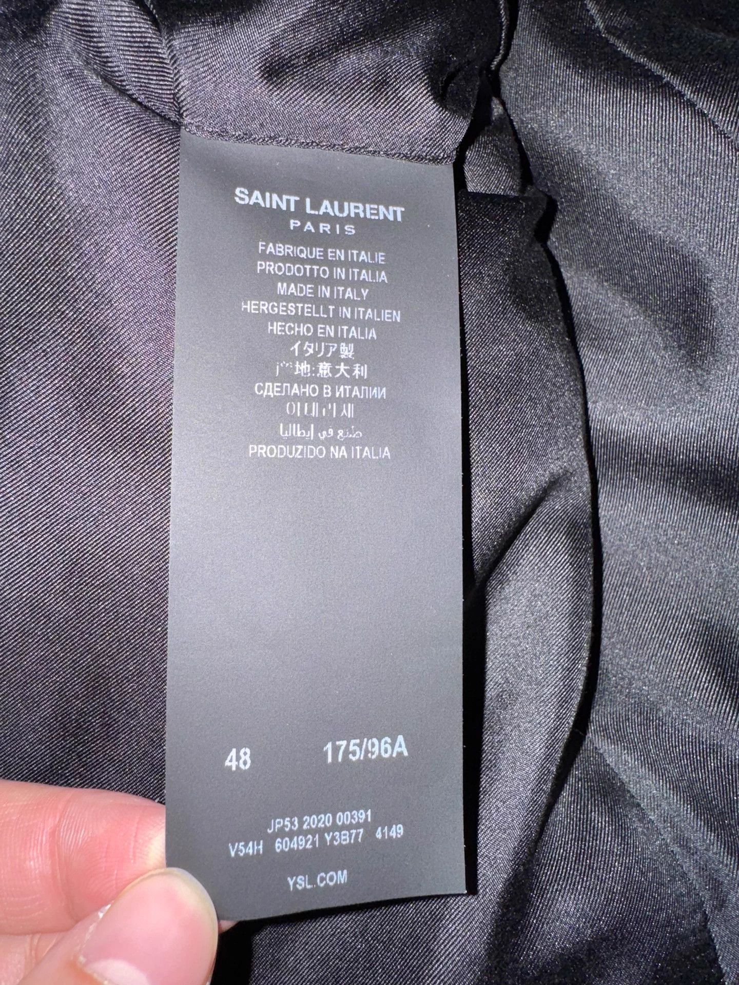 Saint Laurent Paris Saint Laurent YSL Striped Double-Breasted Suit 48 Size 48R - 5 Thumbnail