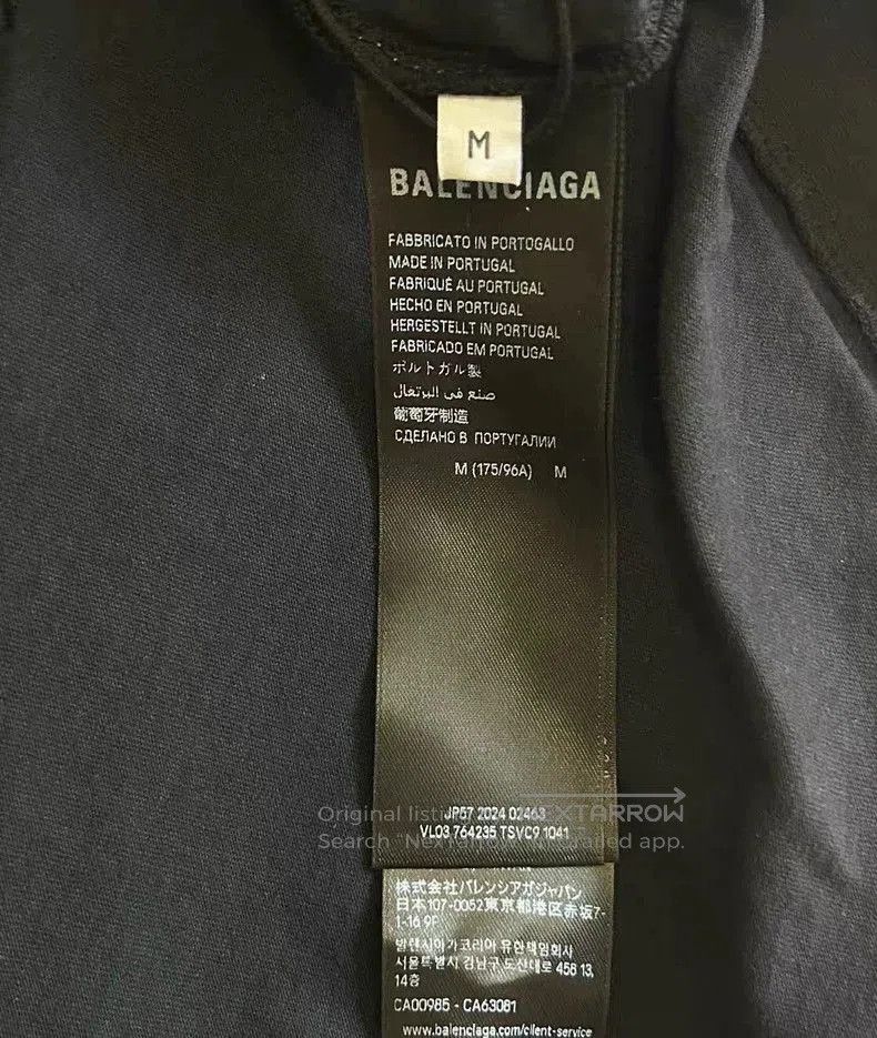 Balenciaga Balenciaga 25SS Black Wheat Ear BB Embroidery T-shirt. Size US M / EU 48-50 / 2 - 5 Thumbnail