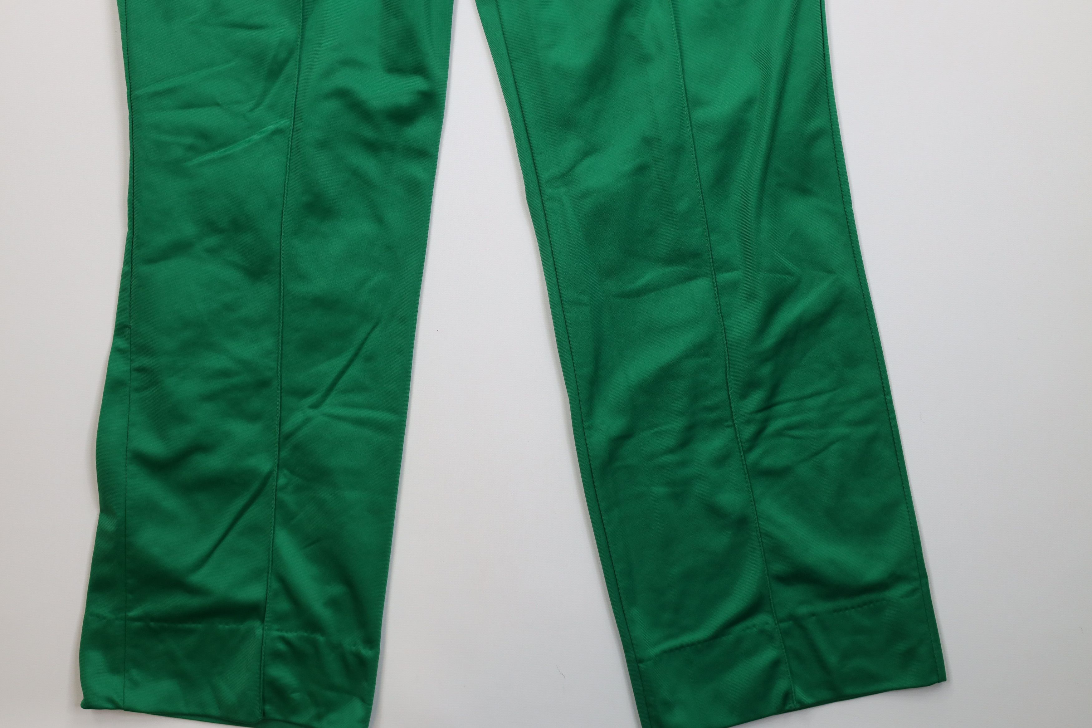 Speedo Vintage 70s Speedo Wide Leg Sweatpants Kelly Green USA Size US 36 / EU 52 - 5 Thumbnail
