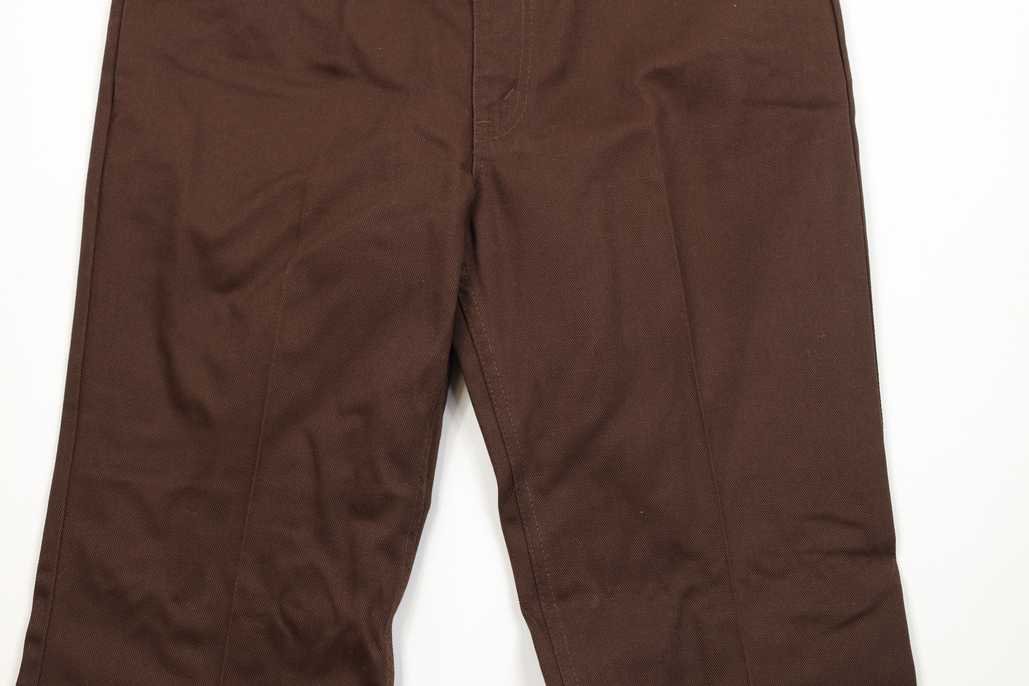 Vintage Vintage 70s Streetwear Bell Bottoms Jeans Brown USA Size US 36 / EU 52 - 3 Thumbnail