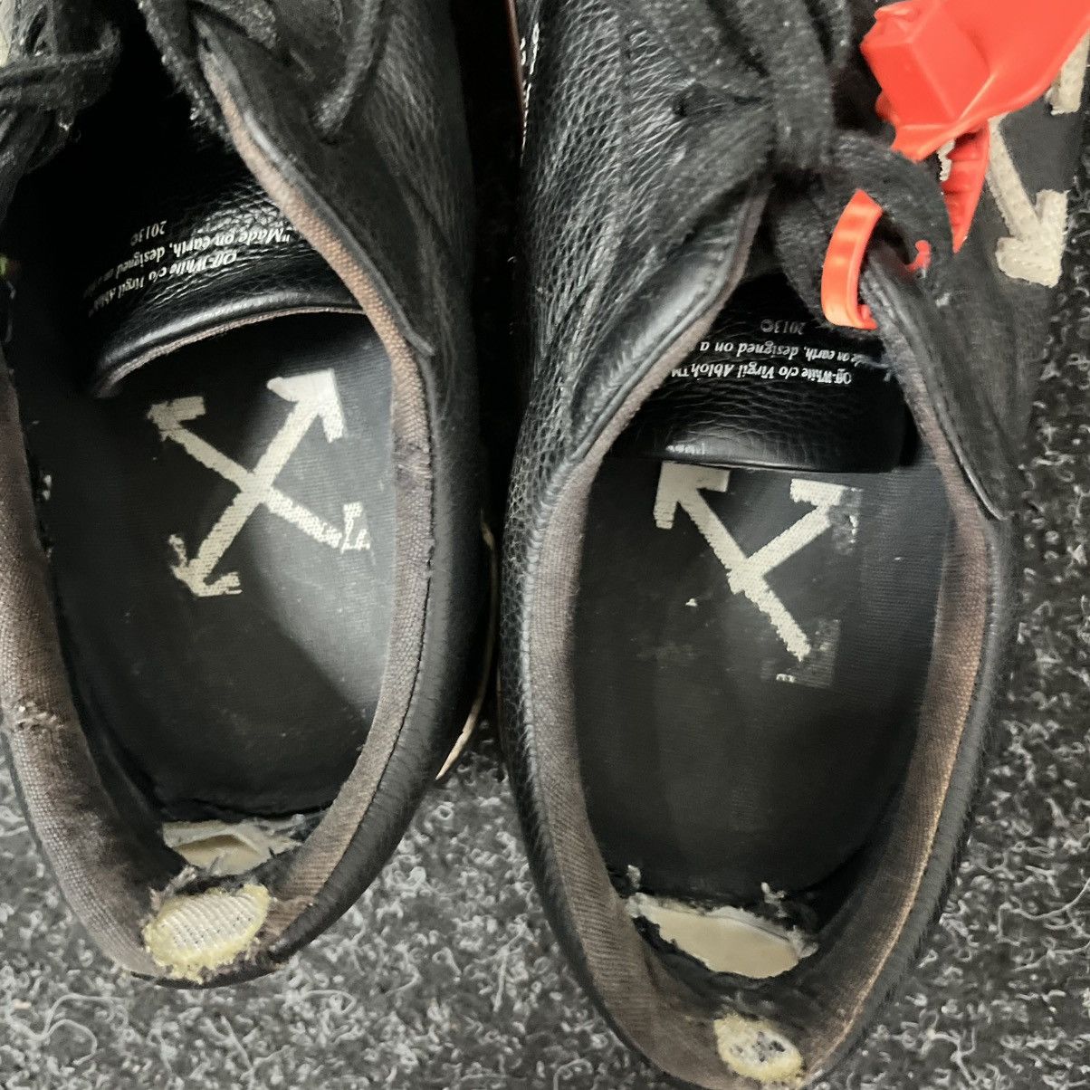 Off-White Off white vulcanized sneakers shoes Black Size US 11 / EU 44 - 14 Thumbnail