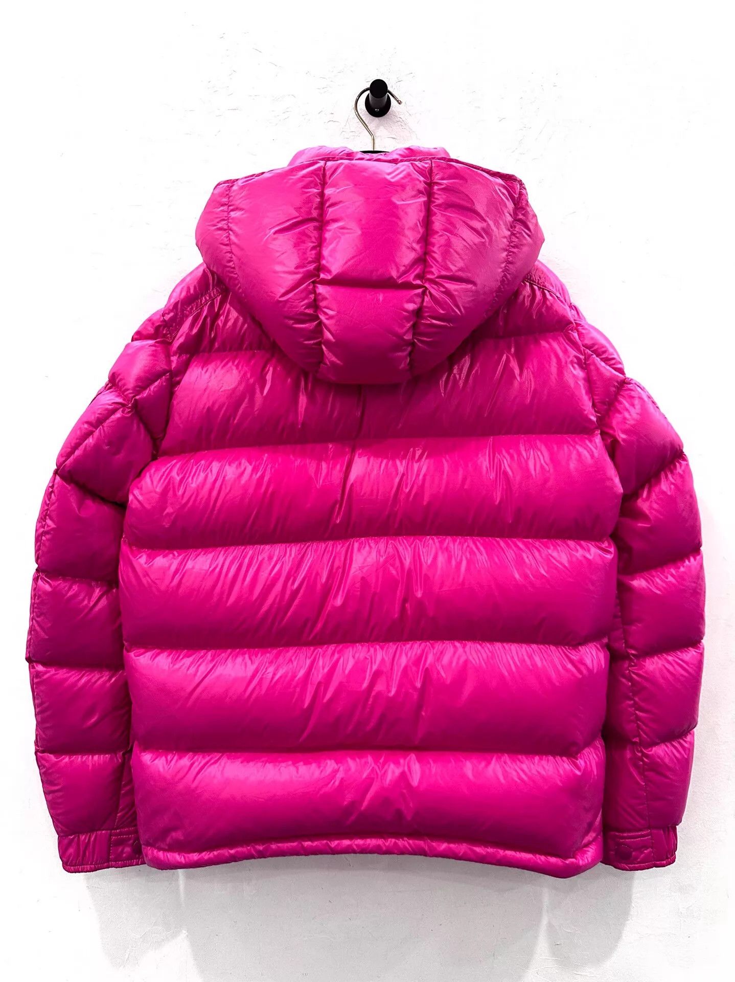 Moncler Moncler Maya Men's Fuchsia Down Jacket Size 1 Side Logo New Size US S / EU 44-46 / 1 - 2 Thumbnail
