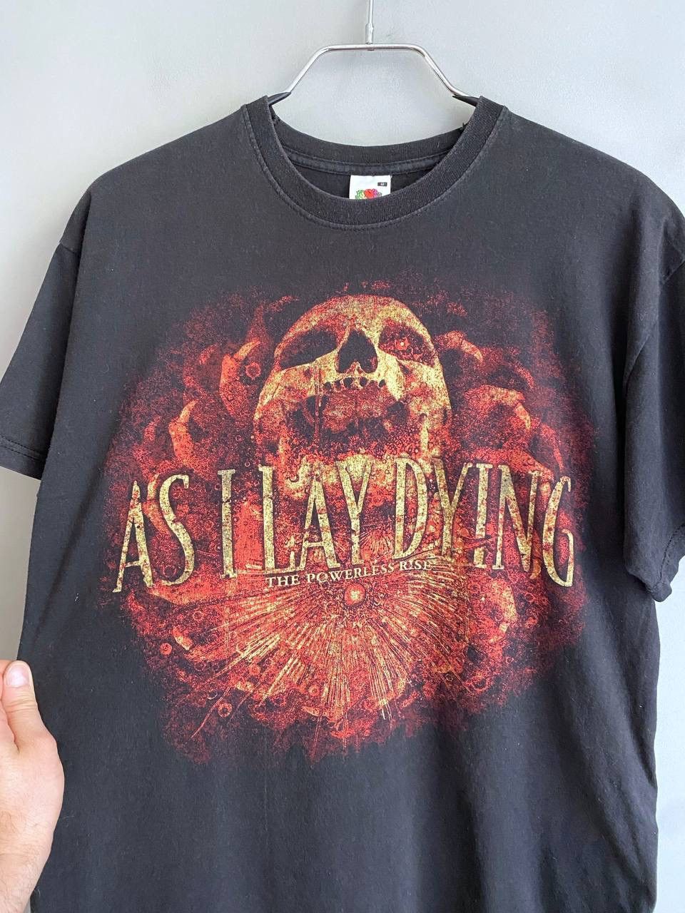 Vintage As I Lay Dying Vintage Metal Rock T-Shirt Fall Tour Size M Size US M / EU 48-50 / 2 - 4 Thumbnail