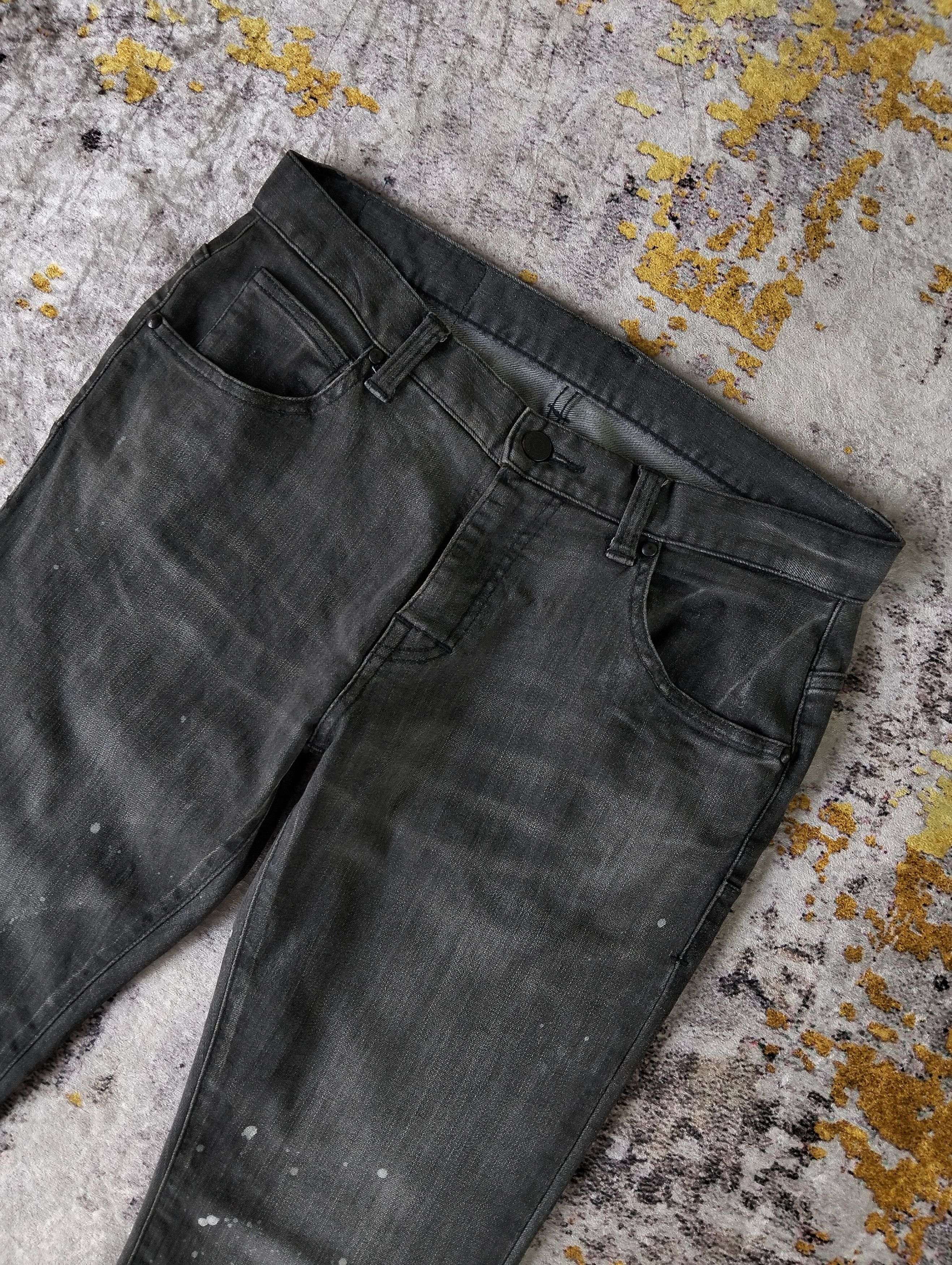 Tornado Mart Tornado Mart Slim Denim Paint Splatter Jeans Size US 31 - 2 Thumbnail