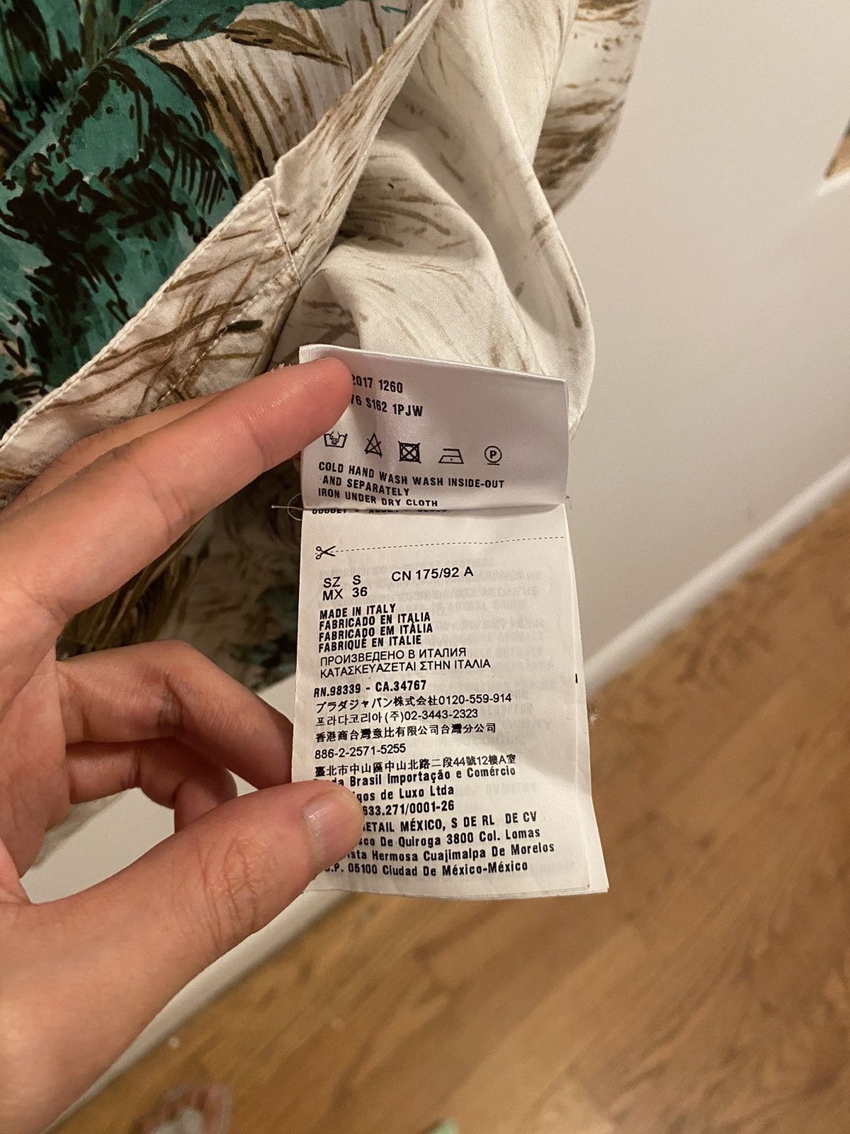 Prada Prada Bowling Shirt Size US S / EU 44-46 / 1 - 6 Thumbnail