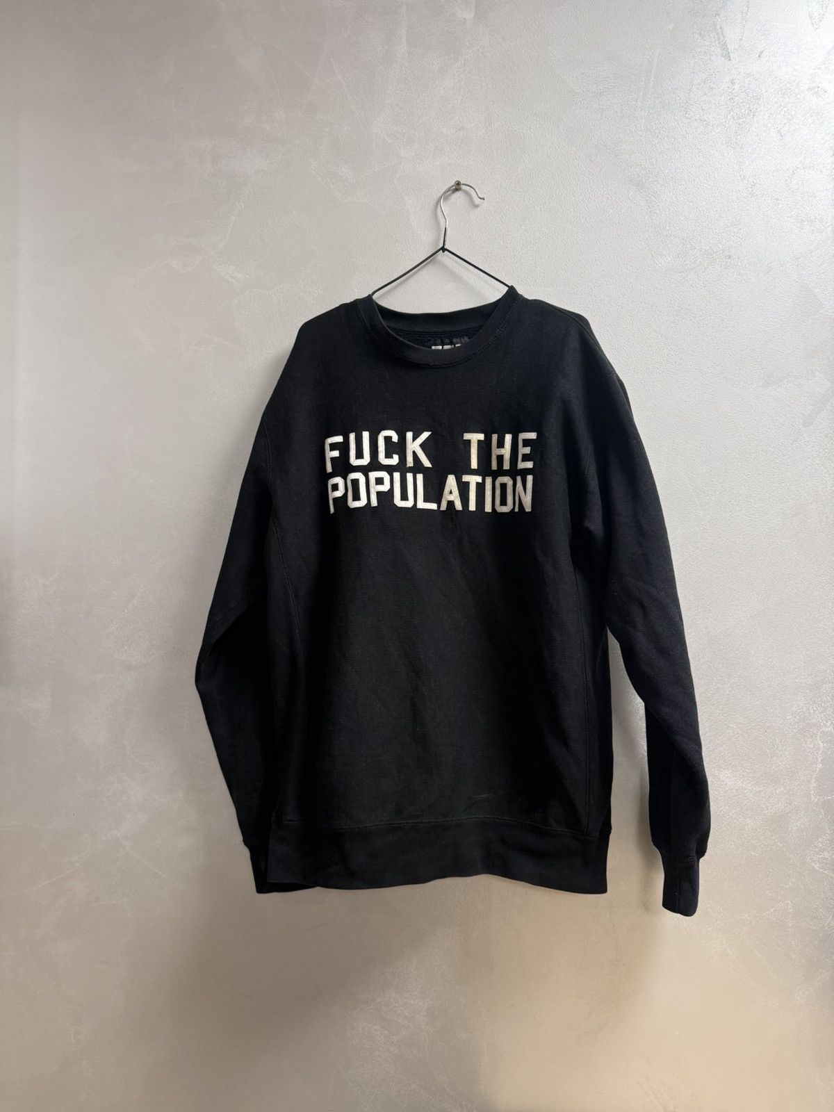 Fuck The Population Fuck the population sweatshirt, 9/10 Size US L / EU 52-54 / 3 - 2 Thumbnail
