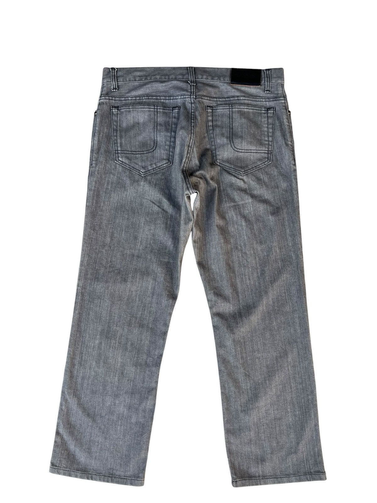 Lanvin Vintage Lanvin Collection Stretch Grey Denim Jeans Size US 34 / EU 50 - 13 Thumbnail