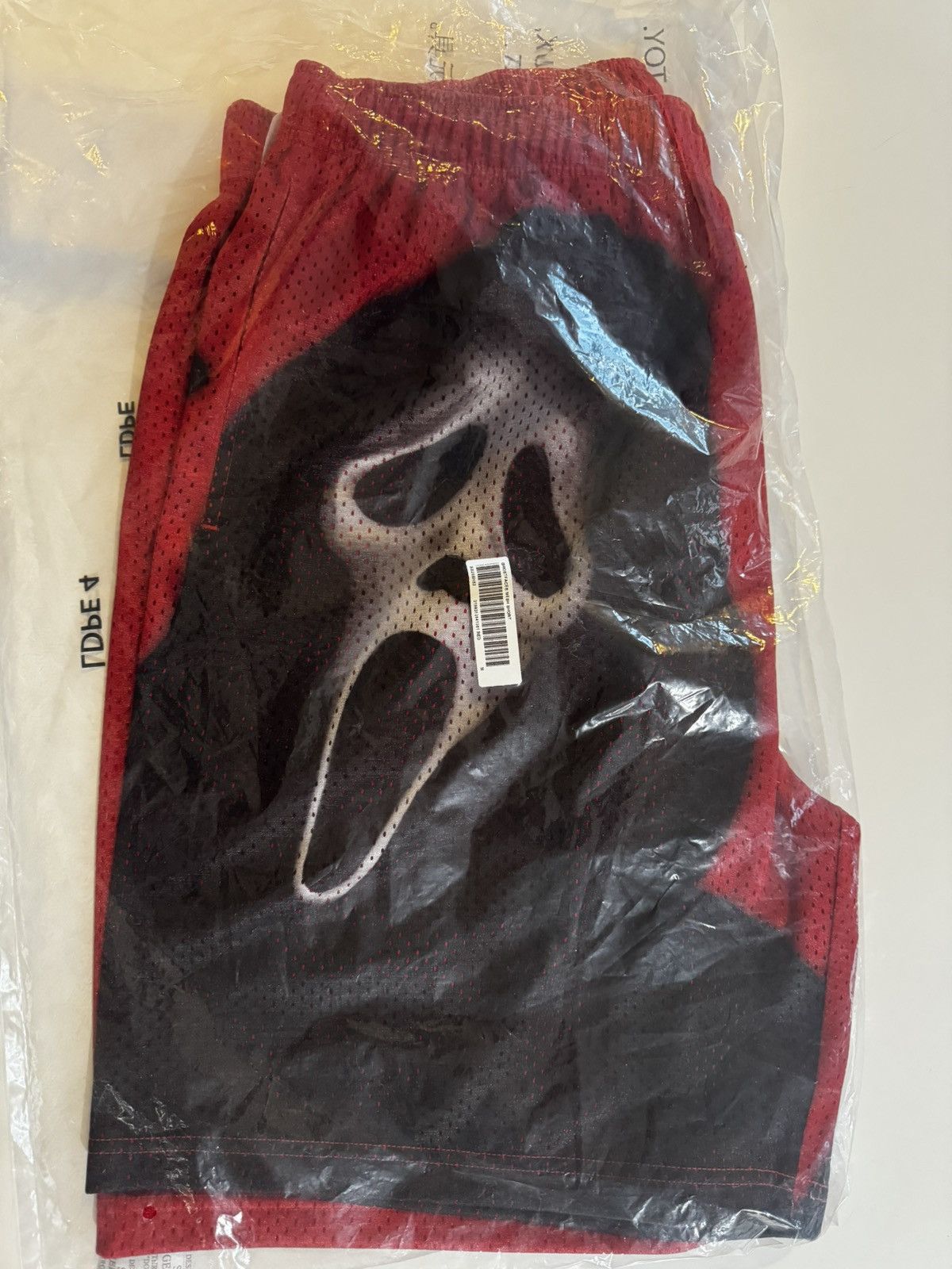 Supreme Ghostface Mesh Shorts SS26 Red Size Medium IN HAND!!