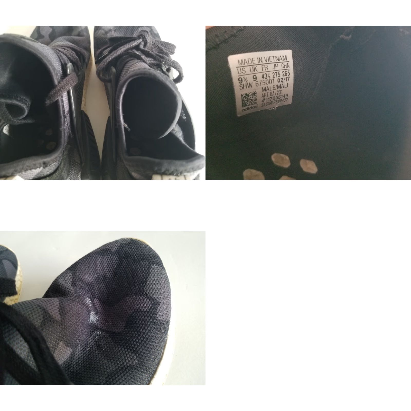 Adidas Adidas NMD XR1 Black Duck Camo 2016 Men Size 9.5 Sneaker Shoes Running Mens Size US 10 / EU 43 - 9 Thumbnail