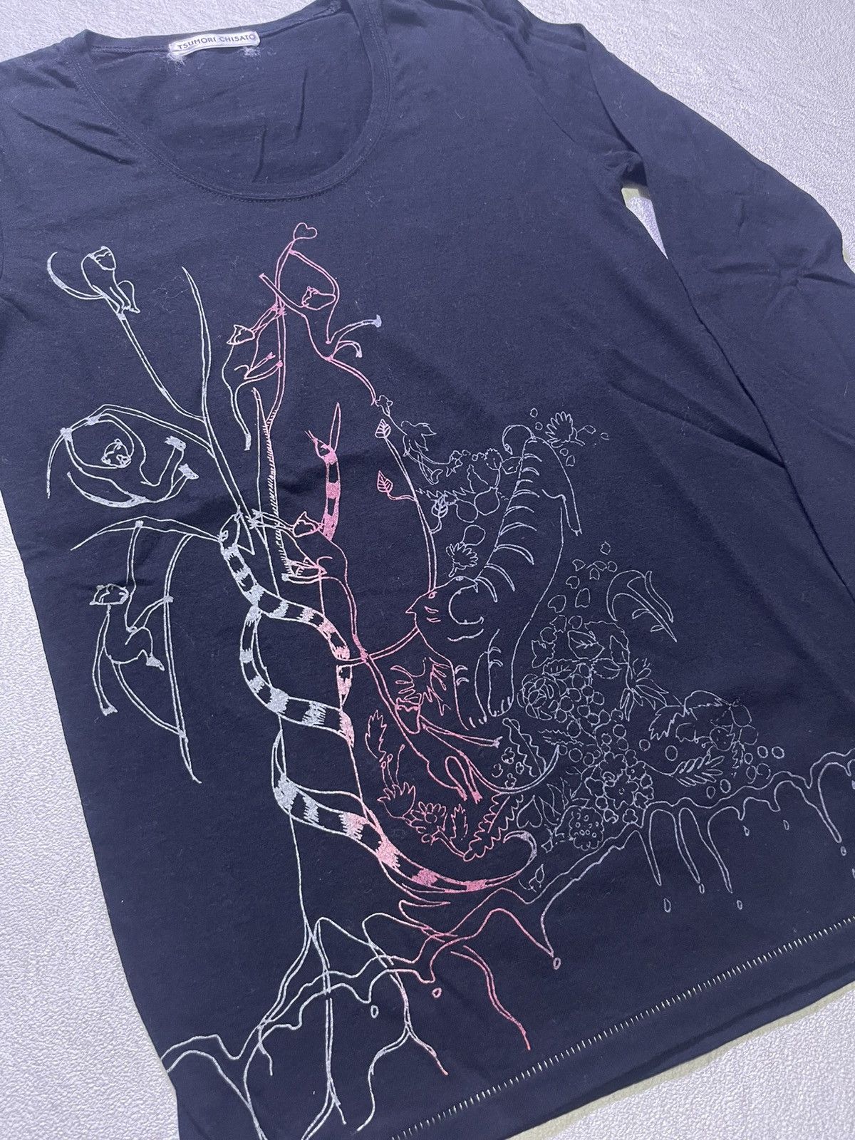 Japanese Brand TSUMORI CHISATO long sleeve tshirt Size US S / EU 44-46 / 1 - 3 Thumbnail