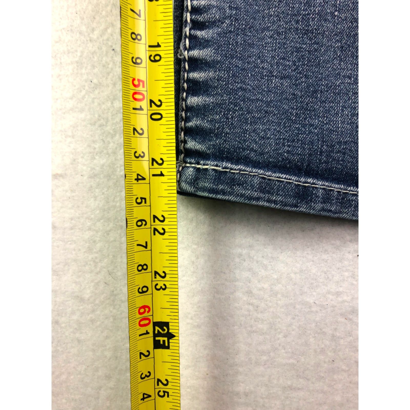 Vintage Xhilaration Jeans Regular Cropped Womens Size 14 27x21 Blue Jeans Size 36" / US 14 / IT 50 - 6 Thumbnail