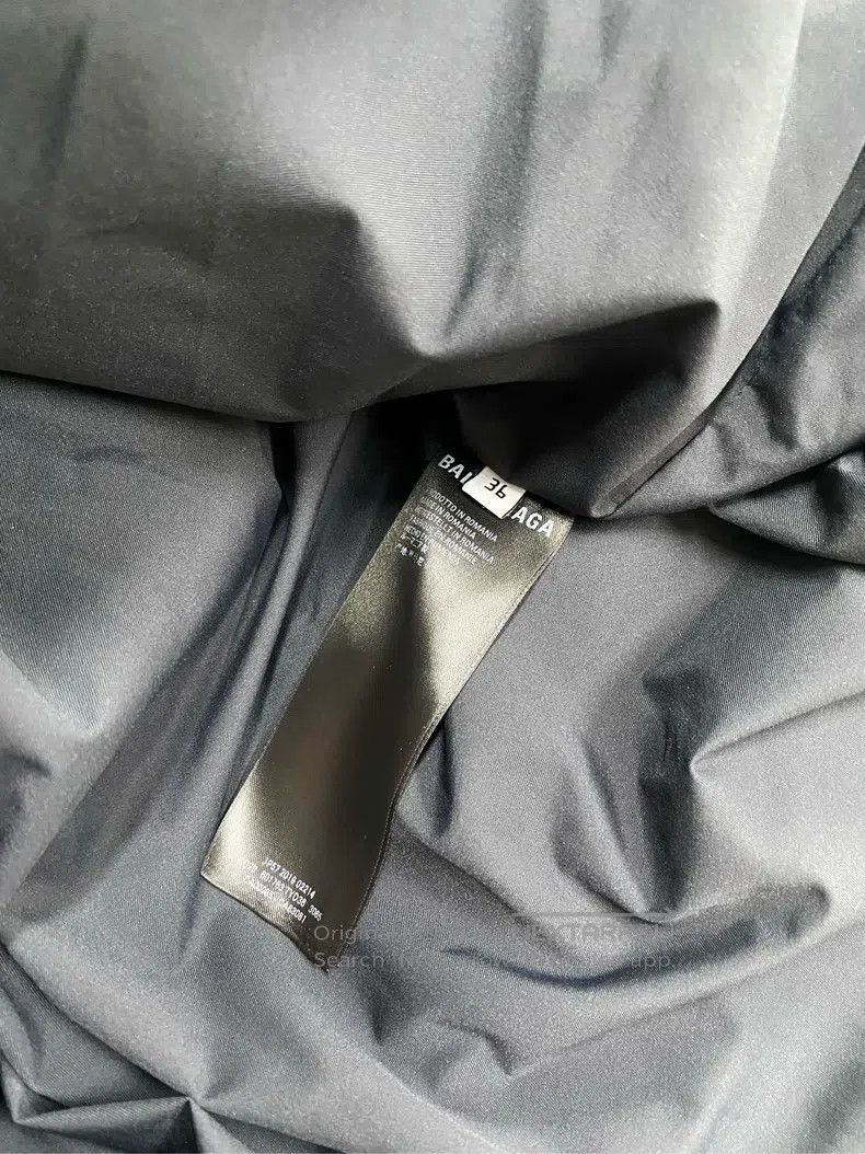 Balenciaga Balenciaga size 36 Green Oversized Hooded Down Jacket Size S / US 4 / IT 40 - 4 Thumbnail