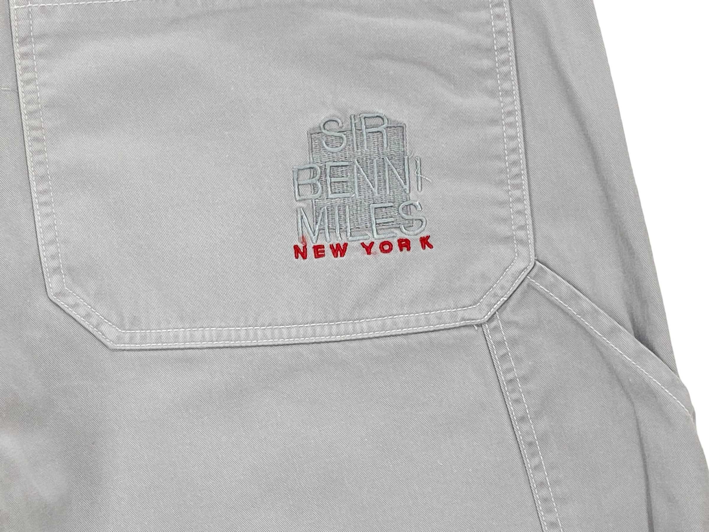 Japanese Brand SBM New York Baggy Jeans Embroided Spellout Size US 32 / EU 48 - 7 Thumbnail