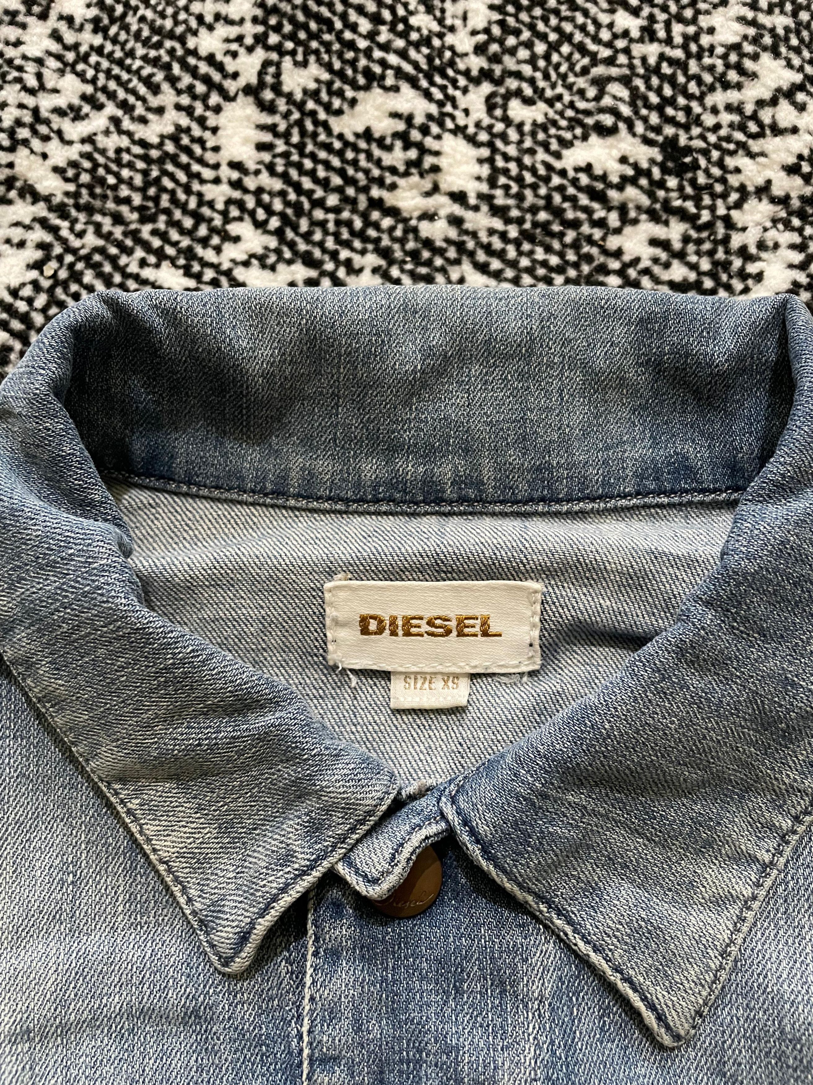 Diesel Diesel blue fitted women’s denim jacket Size XS / US 0-2 / IT 36-38 - 7 Thumbnail