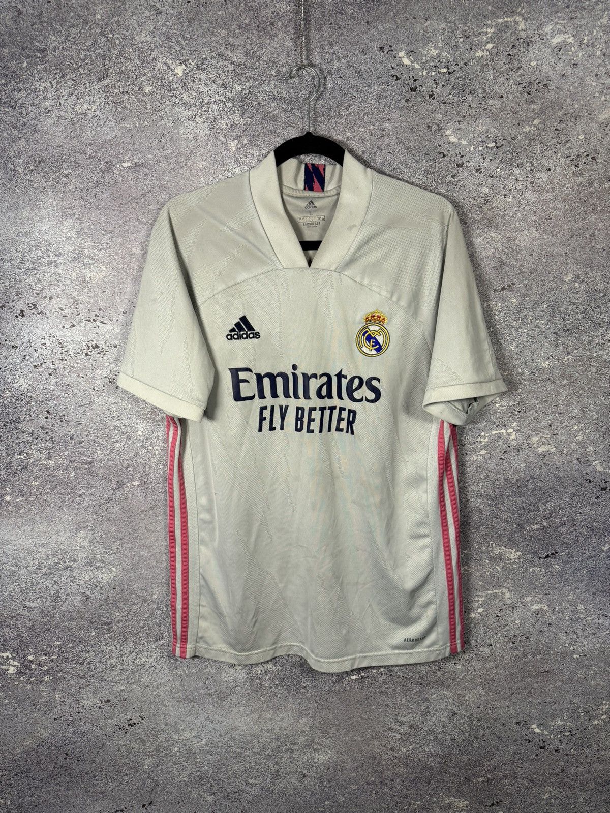 Adidas × Vintage Vintage Real Madrid 2020/21 Adidas Soccer Jersey Blokcore Size US L / EU 52-54 / 3 - 1 Thumbnail