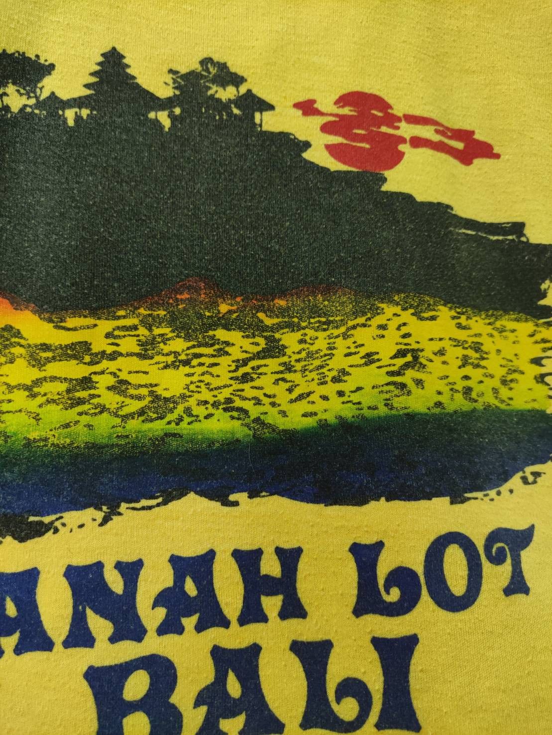 Vintage Vtg 80's Tanah Lot Bali Single Stich T-Shirt Size US S / EU 44-46 / 1 - 4 Thumbnail
