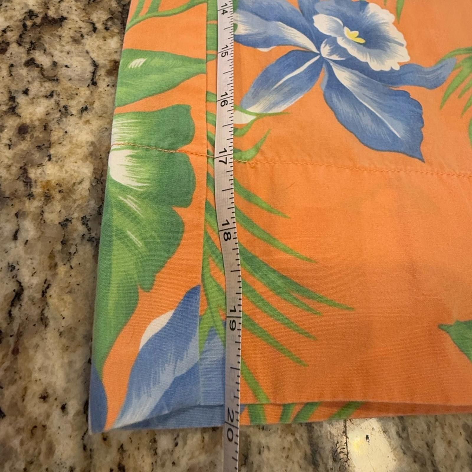 Lauren Ralph Lauren Lauren Ralph Lauren tropical crop pants floral palm SZ 6 Size 28" / US 6 / IT 42 - 10 Thumbnail