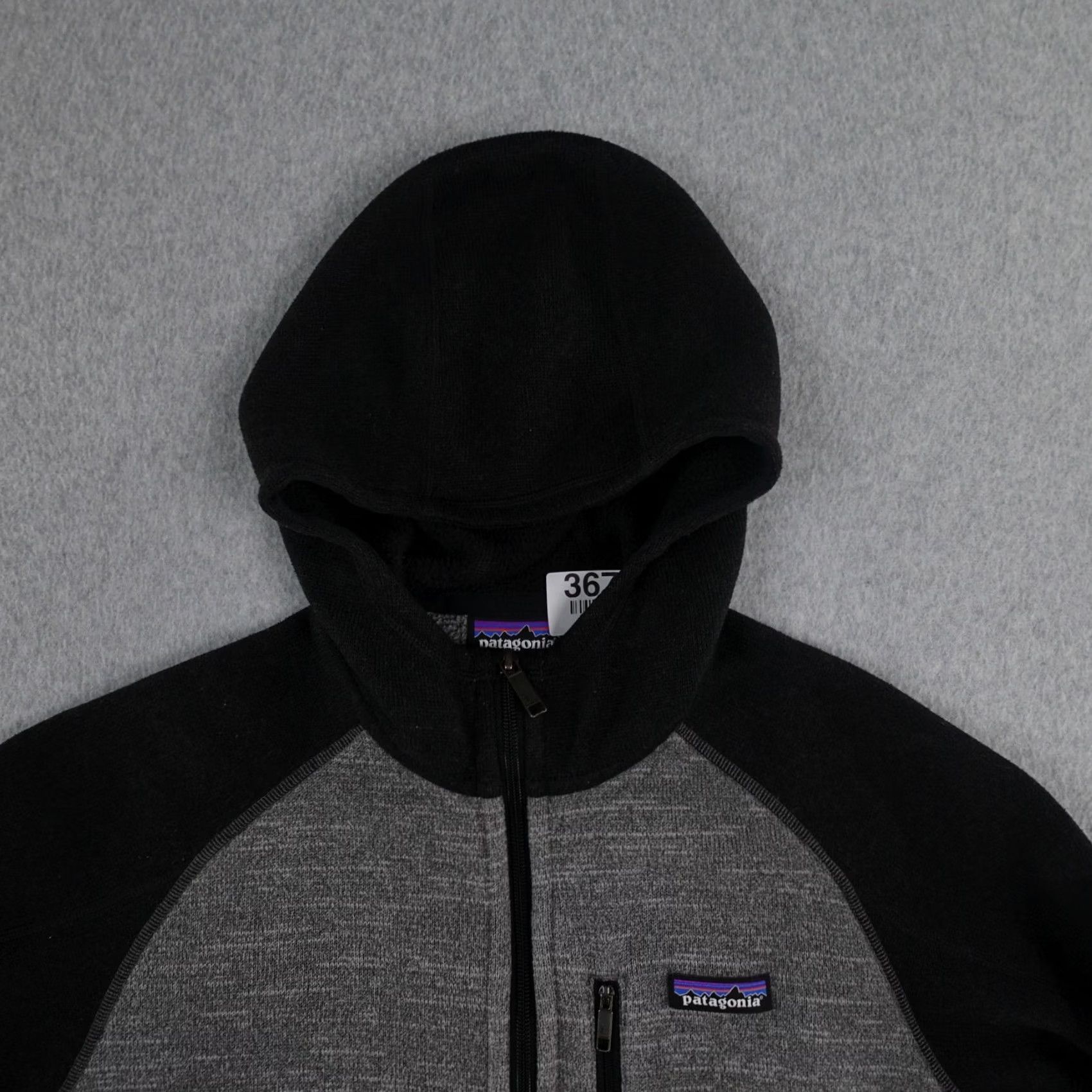 Patagonia Patagonia Sweater Adult Medium Black Gray Full Zip Hiking (21X26) Size US M / EU 48-50 / 2 - 5 Thumbnail