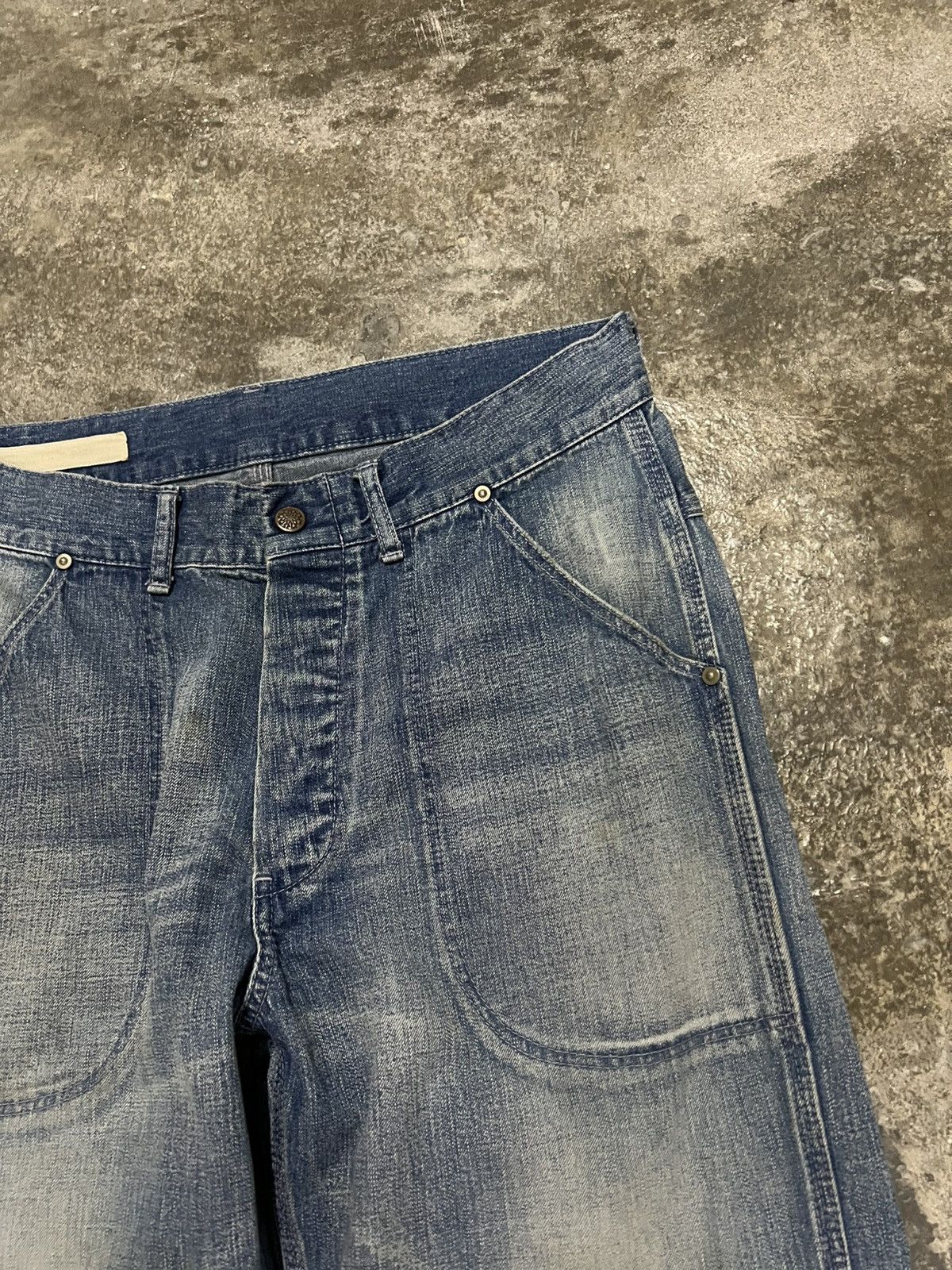 Japanese Brand 💥Inpaichtys Kerri Faded Jean Size US 30 / EU 46 - 9 Thumbnail