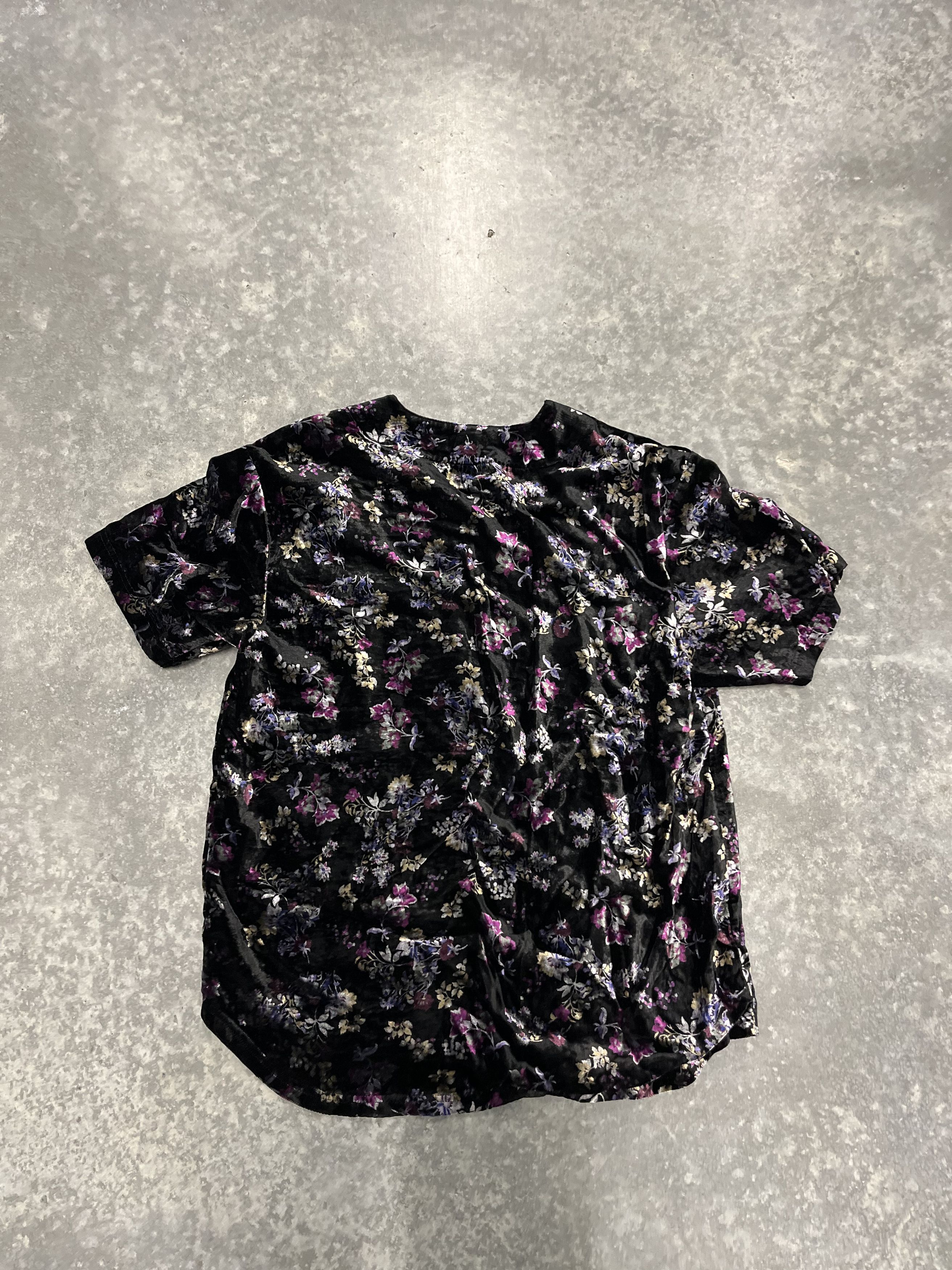 Supreme Supreme Floral Baseball Jersey Velour S Size US S / EU 44-46 / 1 - 2 Thumbnail