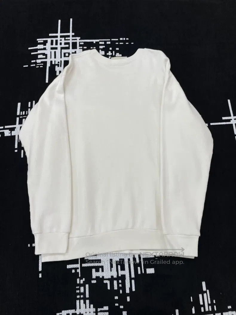 Gucci Gucci White dancing piglet letter logo sweatshirt Size M / US 6-8 / IT 42-44 - 3 Thumbnail