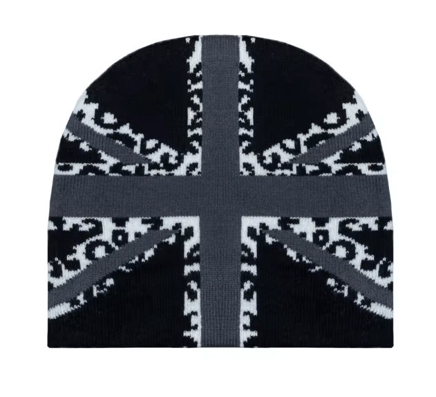 Japanese Brand Union Jack Cheetah Beanie Size ONE SIZE - 1 Thumbnail