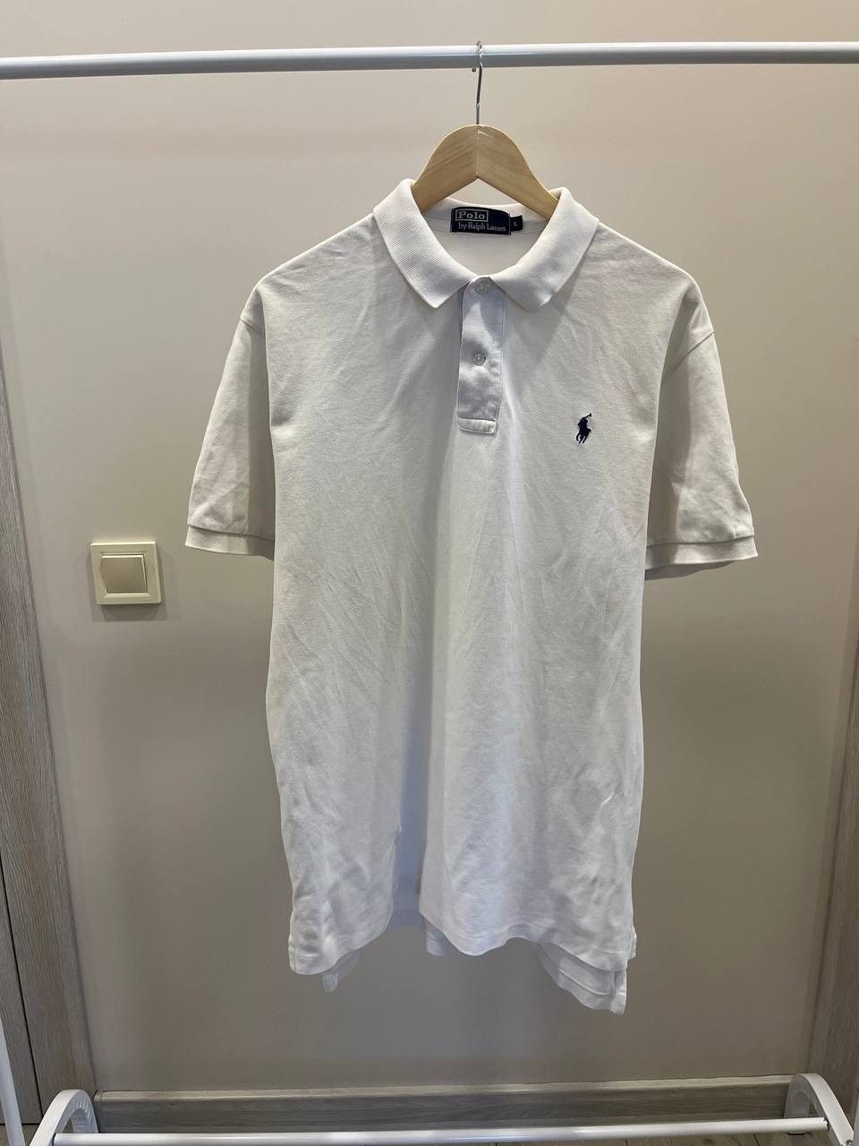 Polo Ralph Lauren Vintage 90s Polo Ralph Lauren Rugby Pocket Earth Tone White Size US L / EU 52-54 / 3 - 1 Thumbnail