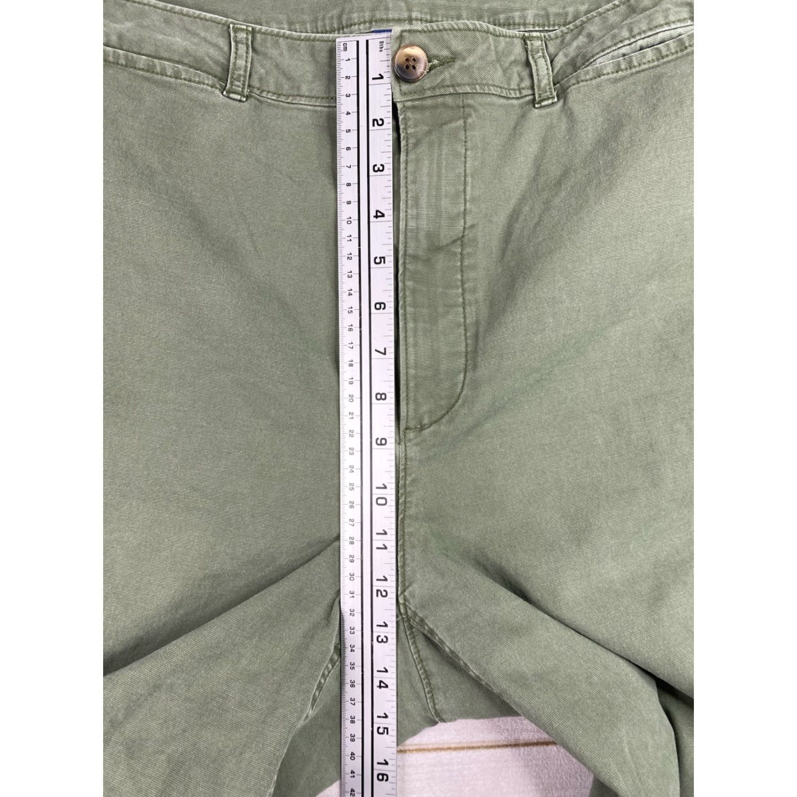 Old Navy Old Navy Wide-Leg Pants Womens 18 Tall Army Green Stretch High Rise Baggy Sh Regular Size 40" / US 18 - 6 Thumbnail
