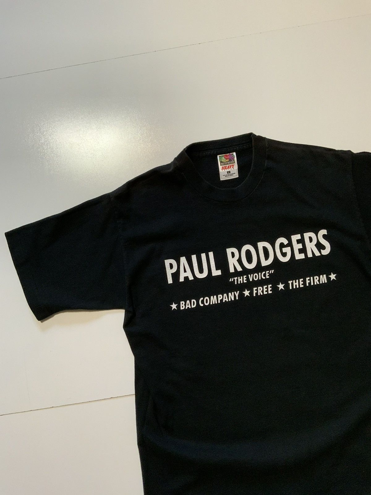 Vintage Paul Rodgers The Voice Free Bad Company Single Stitch TShirt Size US M / EU 48-50 / 2 - 3 Thumbnail