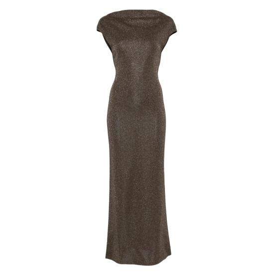 Max Mara MAX MARA Women Dresses ESCHIMO 085 001 BROWN Size XS / US 0-2 / IT 36-38 - 1 Thumbnail