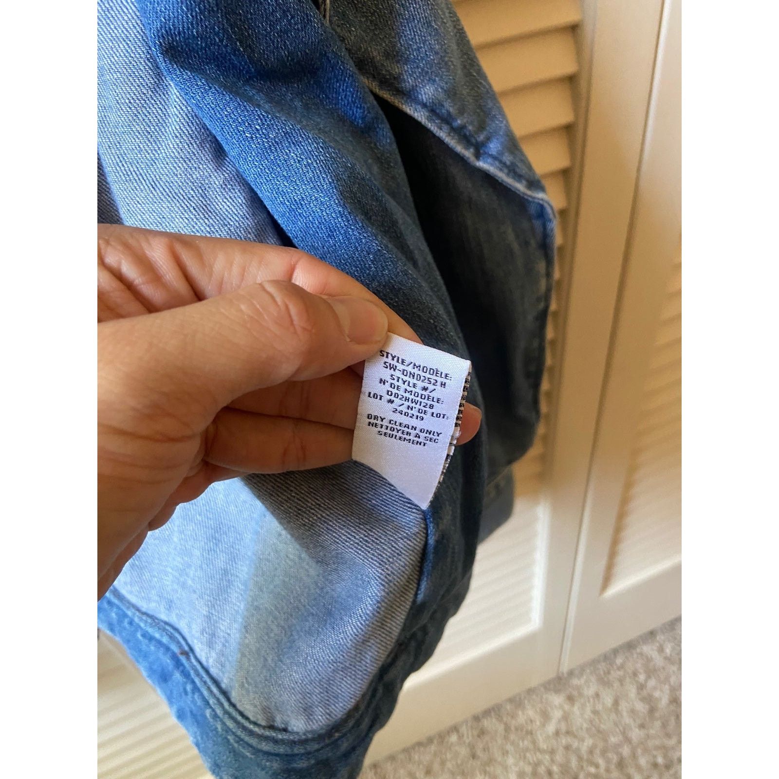 Helmut Lang Helmut Lang Asymmetrical Blue Denim Jean Jacket Motorcycle Size US S / EU 44-46 / 1 - 11 Thumbnail
