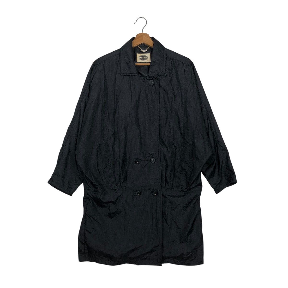 Designer 📌Rich Black - Vintage Fly Jacket Oversized Saint Road Japan Size US M / EU 48-50 / 2 - 2 Thumbnail