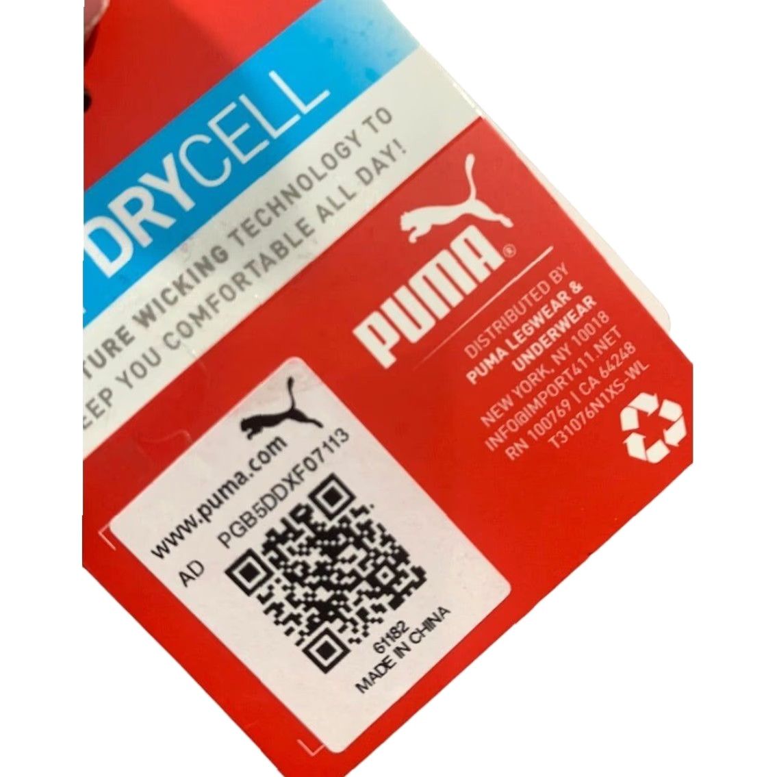 Puma Puma Womens Large Drycell Sports Bra Activewear Low Support Seamless Size ONE SIZE - 7 Thumbnail