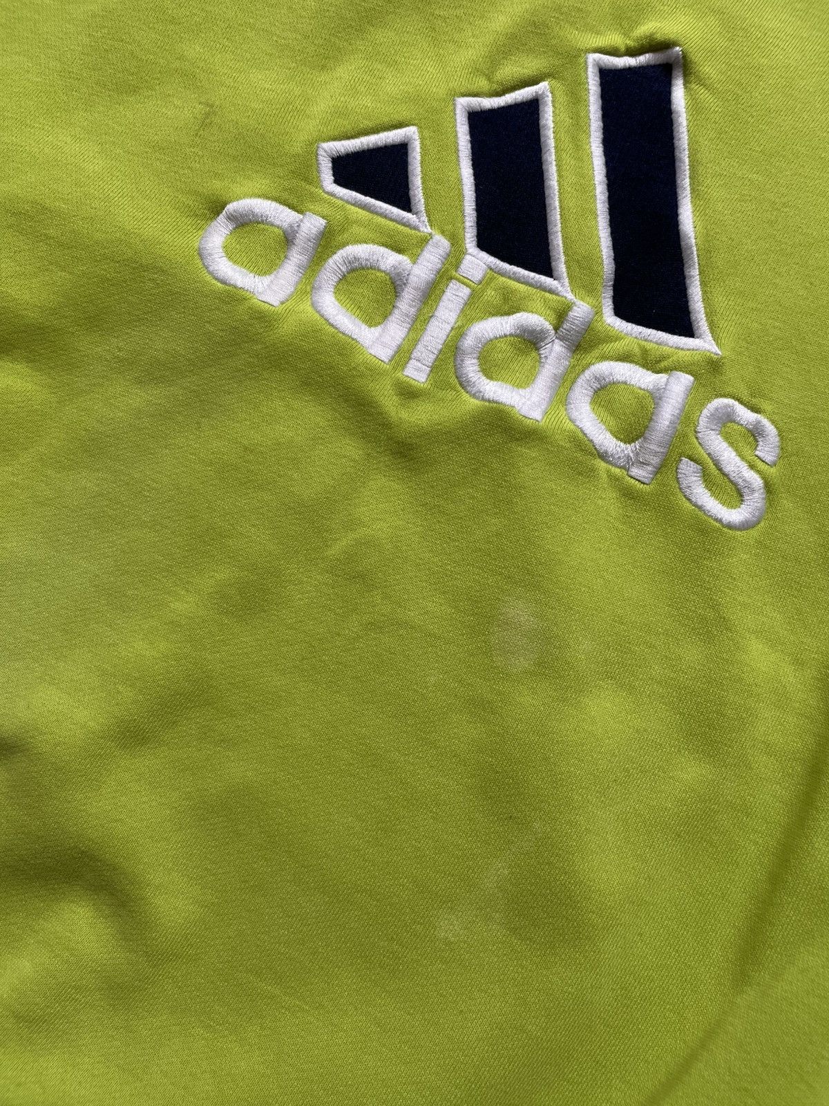 Adidas Very Rare Vintage 90s Retro Y2k Adidas Big Logo Sweatshirt L Size US L / EU 52-54 / 3 - 7 Thumbnail