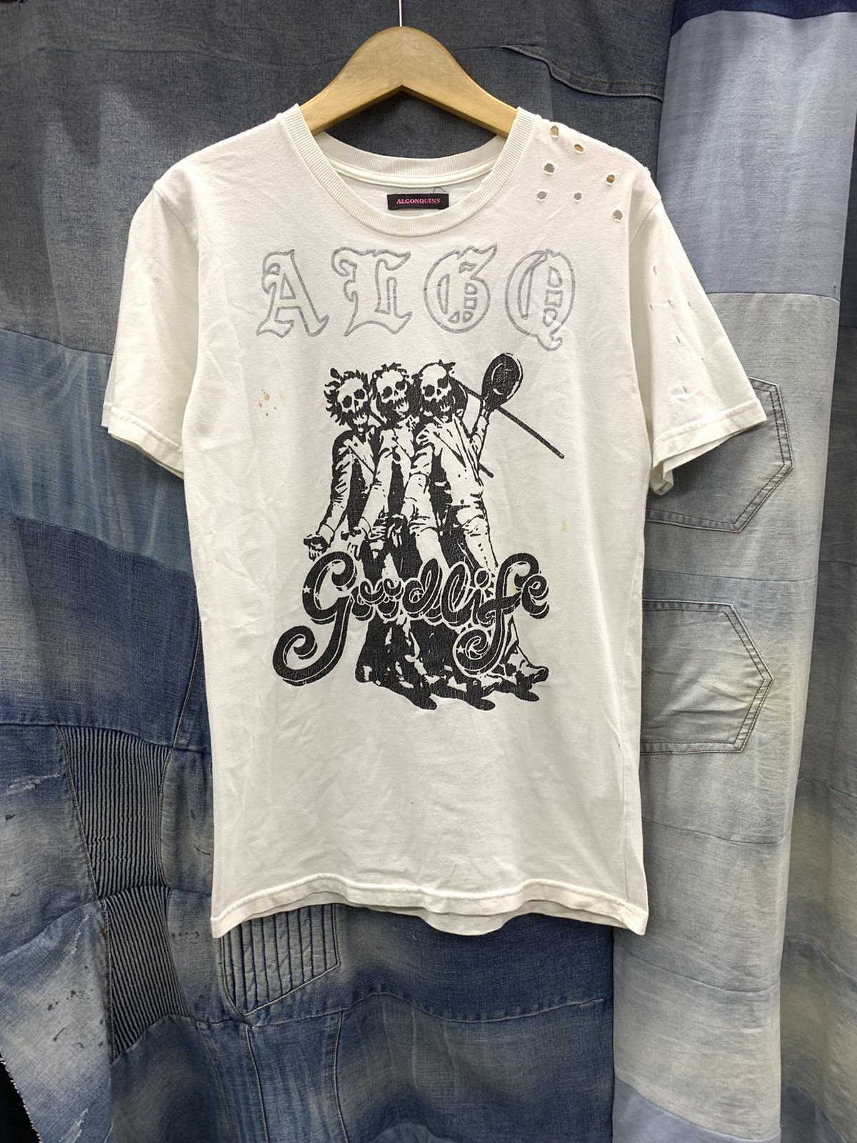 Hysteric Glamour × If Six Was Nine × Japanese Brand distressed ALGONQUINS SKULLS STYLE Size US M / EU 48-50 / 2 - 1 Thumbnail